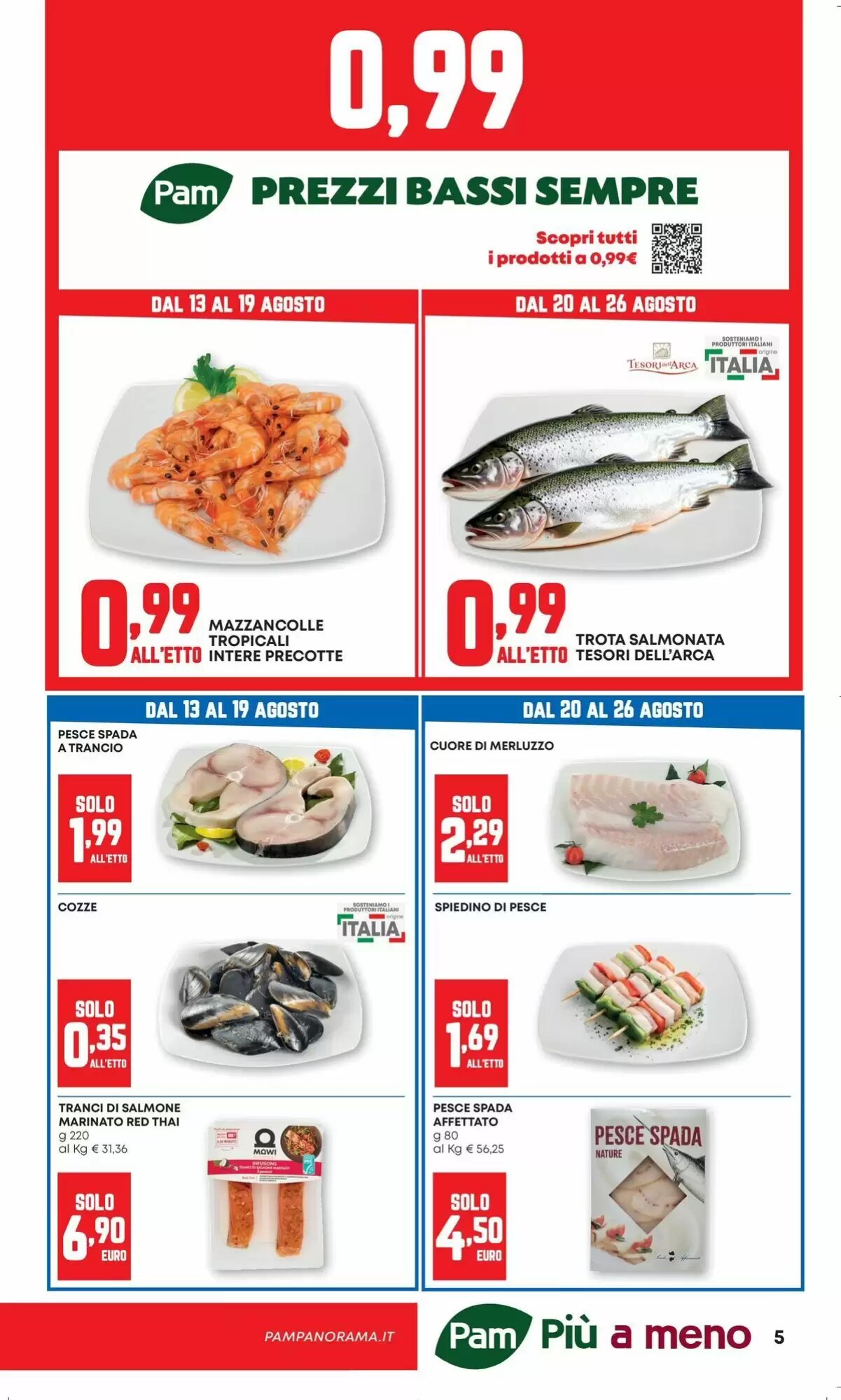 Volantino promozionale Pam  valide dal 13/08/2026 - Pagina 5.