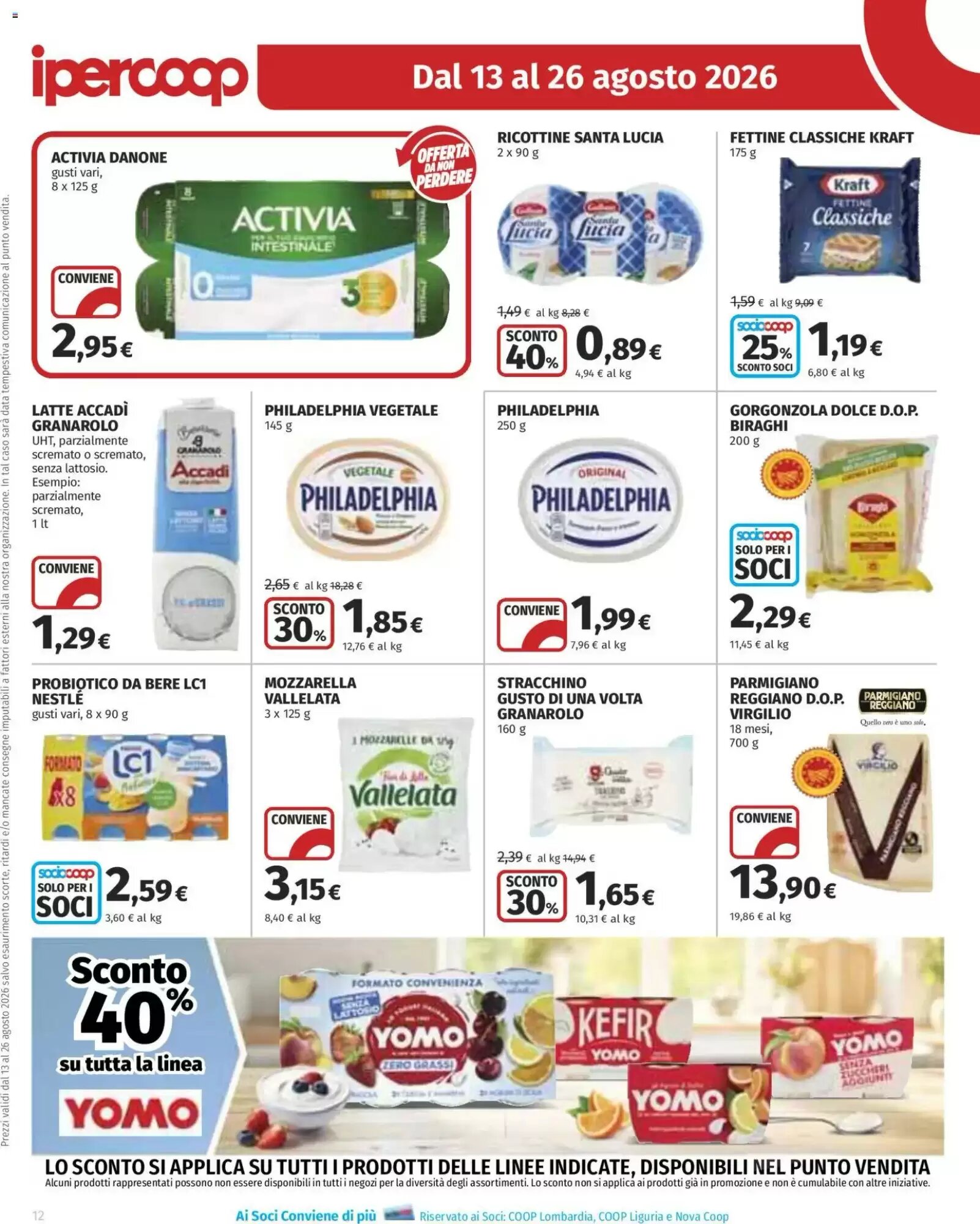 Volantino promozionale Ipercoop  valide dal 13/08/2026 - Pagina 12.