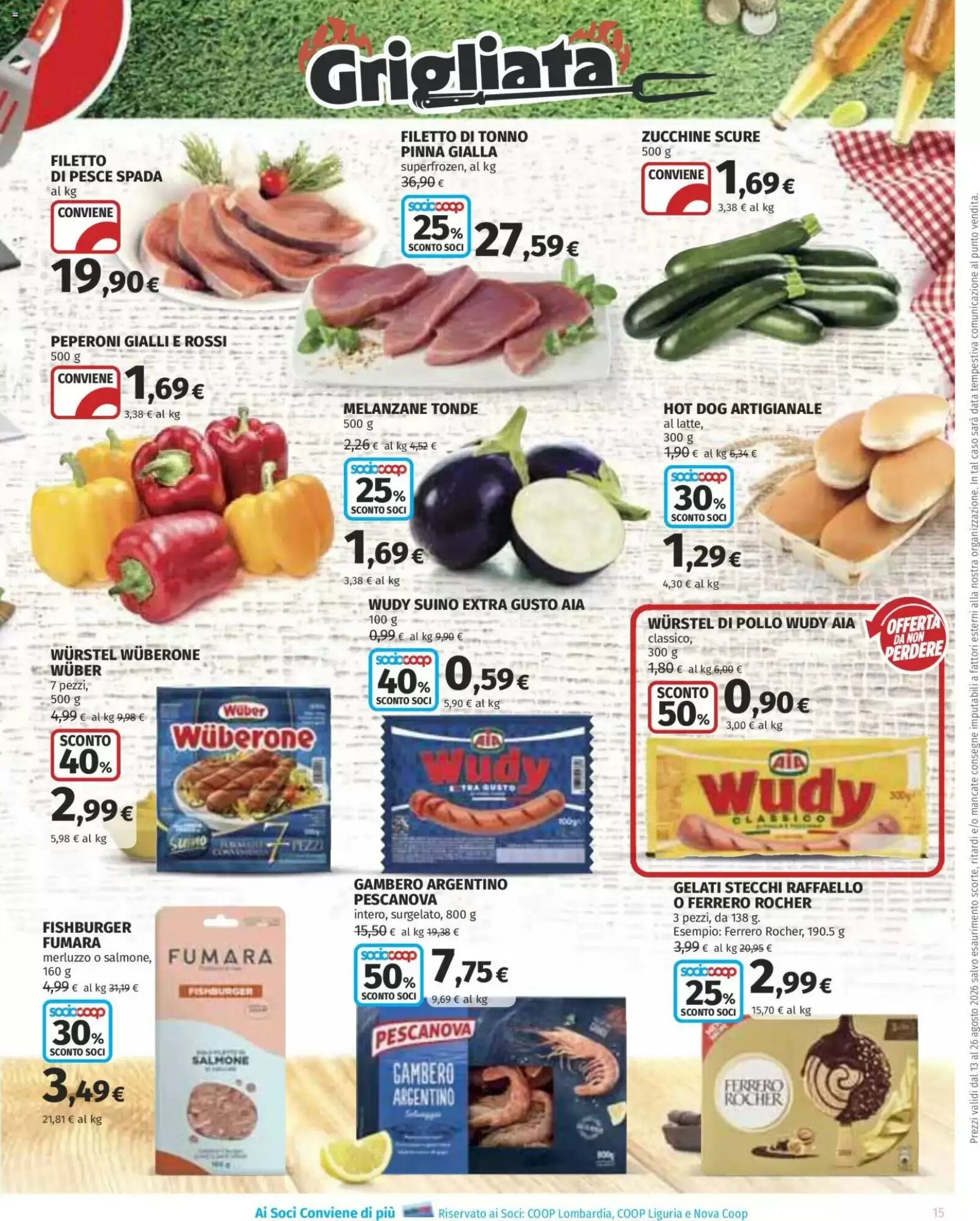Volantino promozionale Ipercoop  valide dal 13/08/2026 - Pagina 15.