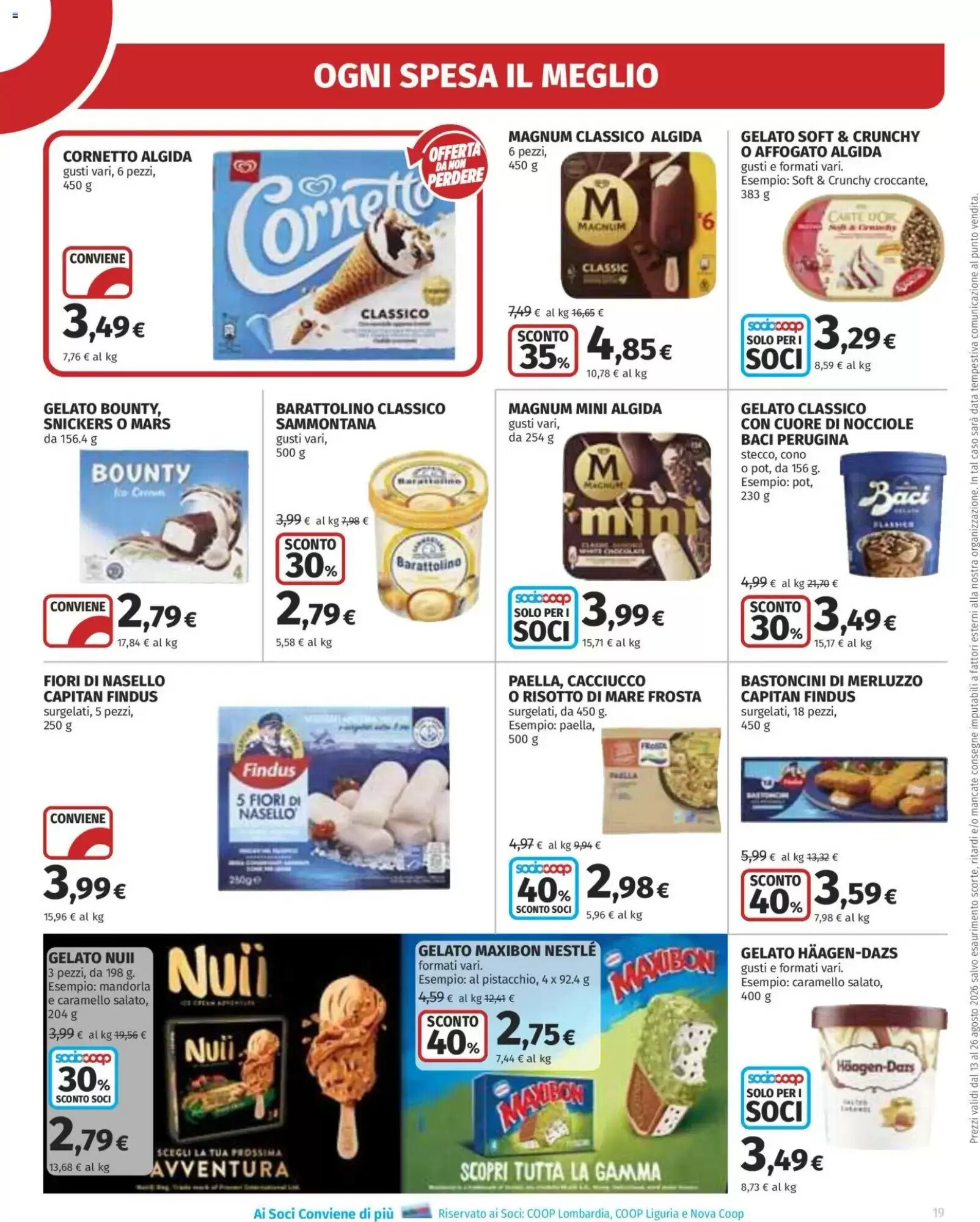 Volantino promozionale Ipercoop  valide dal 13/08/2026 - Pagina 19.