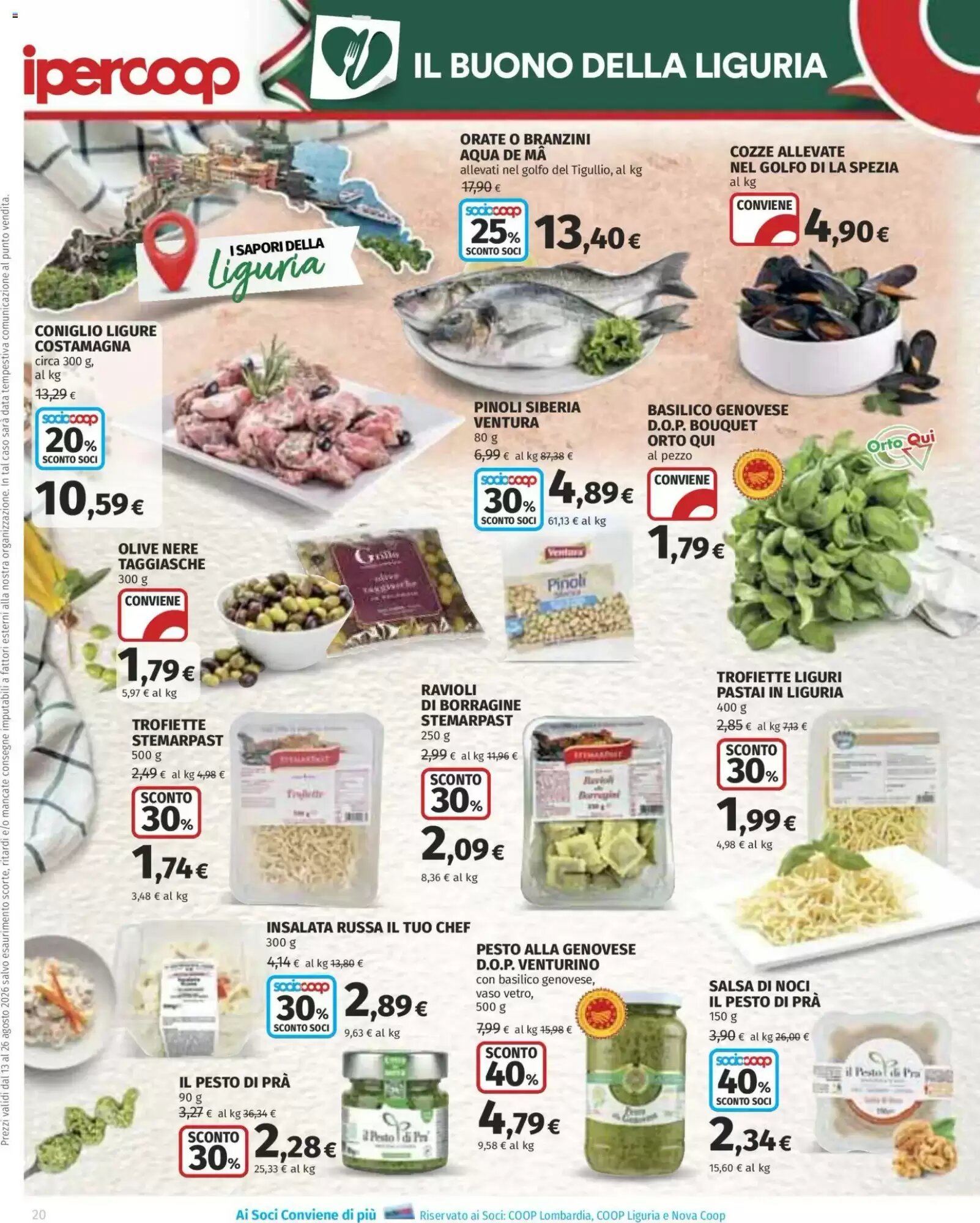 Volantino promozionale Ipercoop  valide dal 13/08/2026 - Pagina 20.