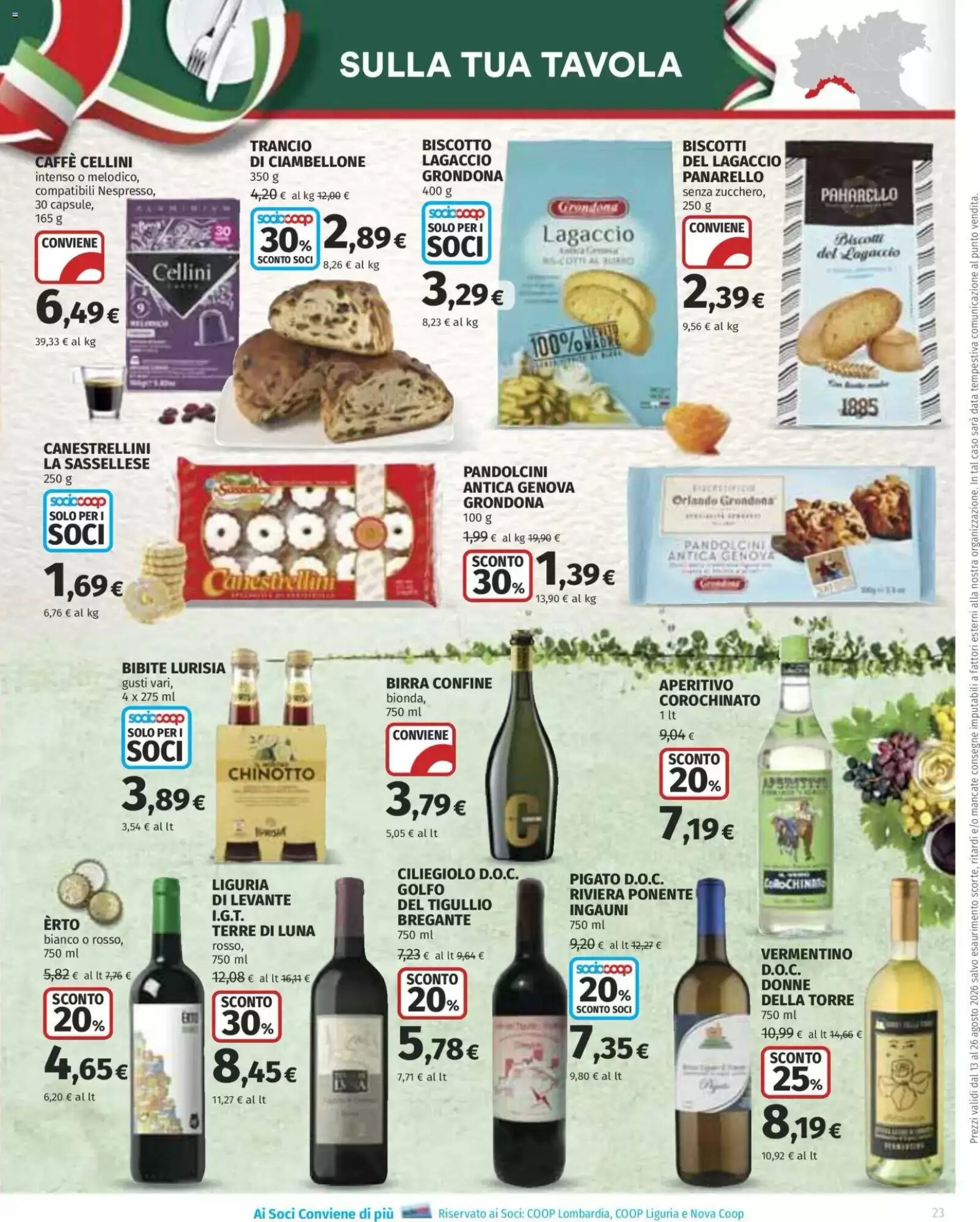 Volantino promozionale Ipercoop  valide dal 13/08/2026 - Pagina 23.
