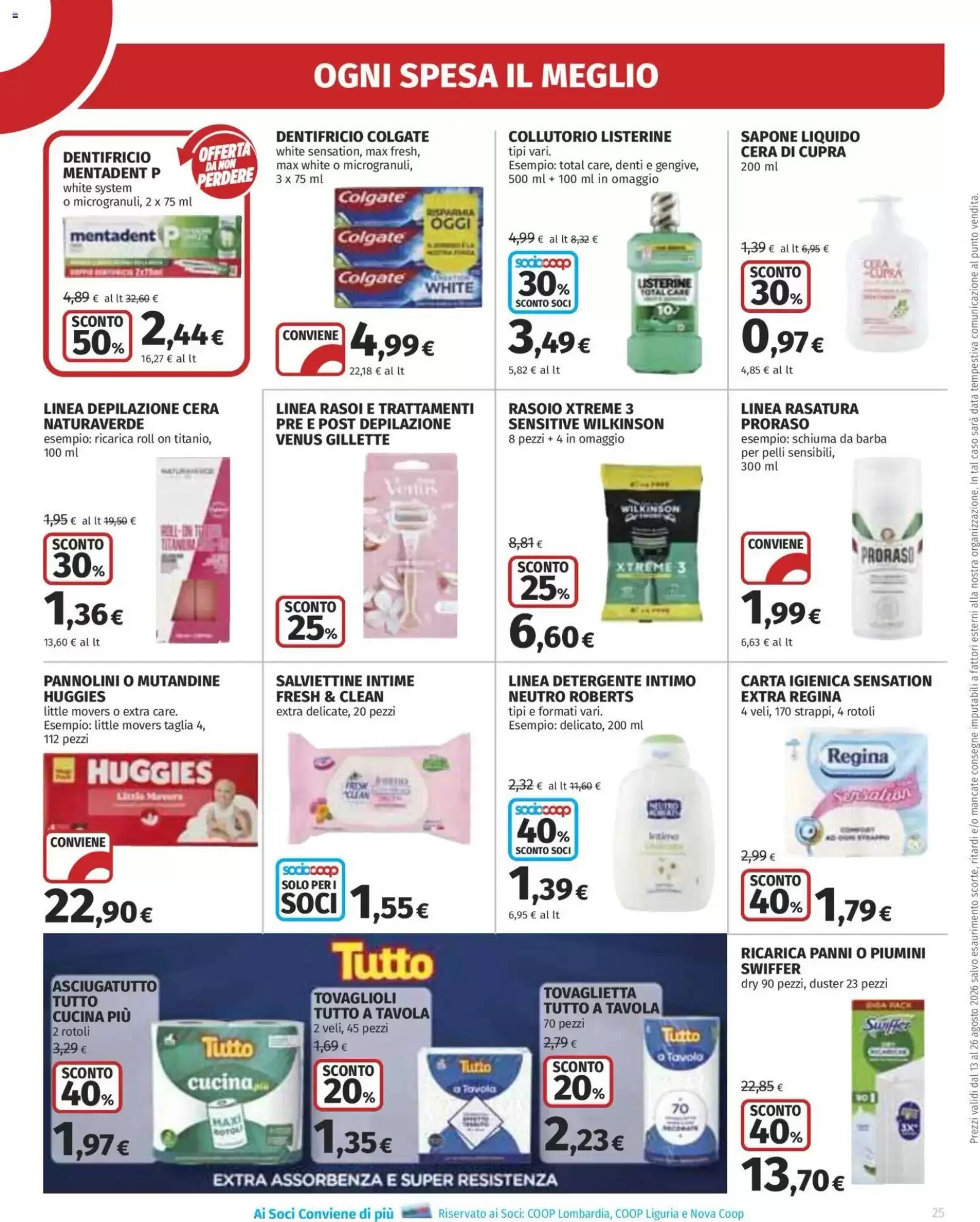 Volantino promozionale Ipercoop  valide dal 13/08/2026 - Pagina 25.