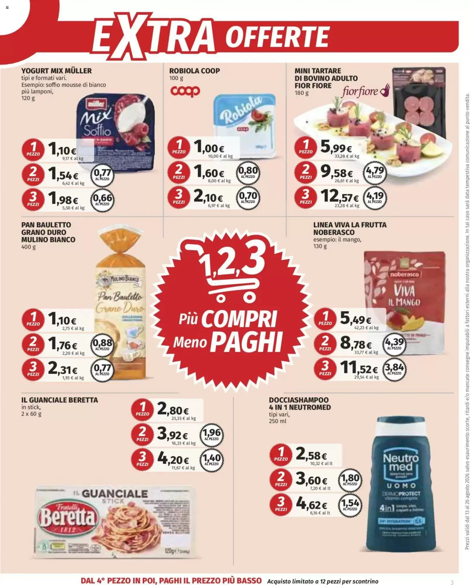 Volantino promozionale Ipercoop  valide dal 13/08/2026 - Pagina 3.
