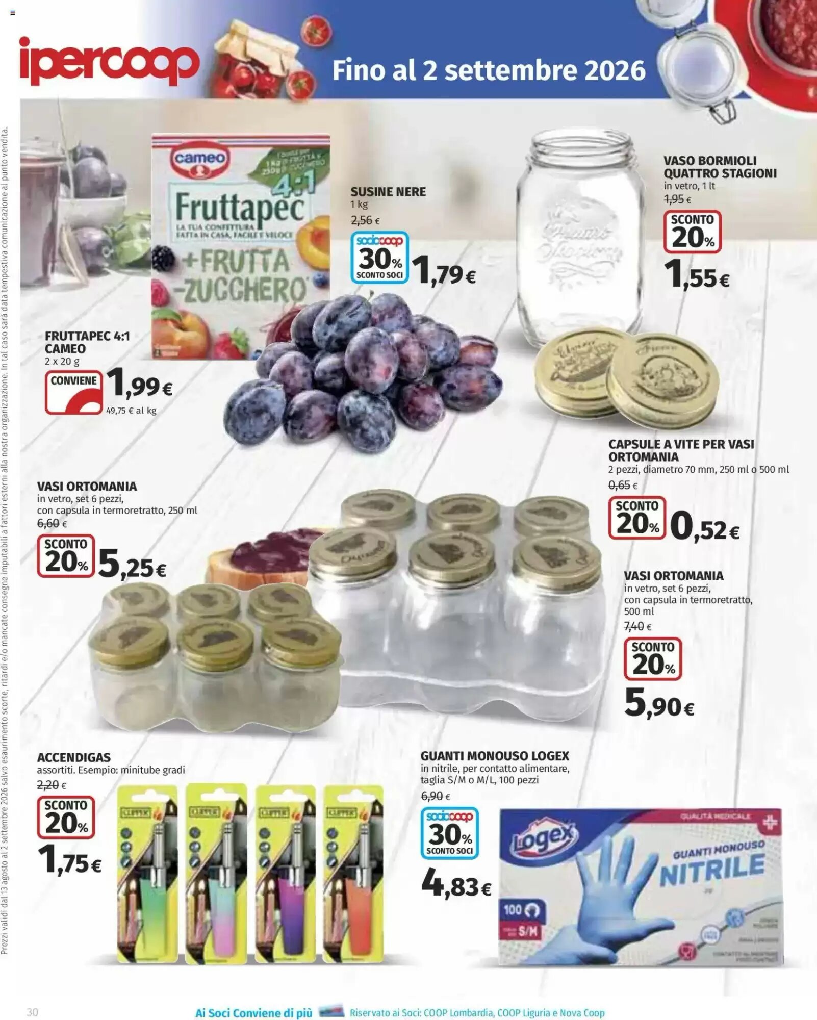 Volantino promozionale Ipercoop  valide dal 13/08/2026 - Pagina 30.