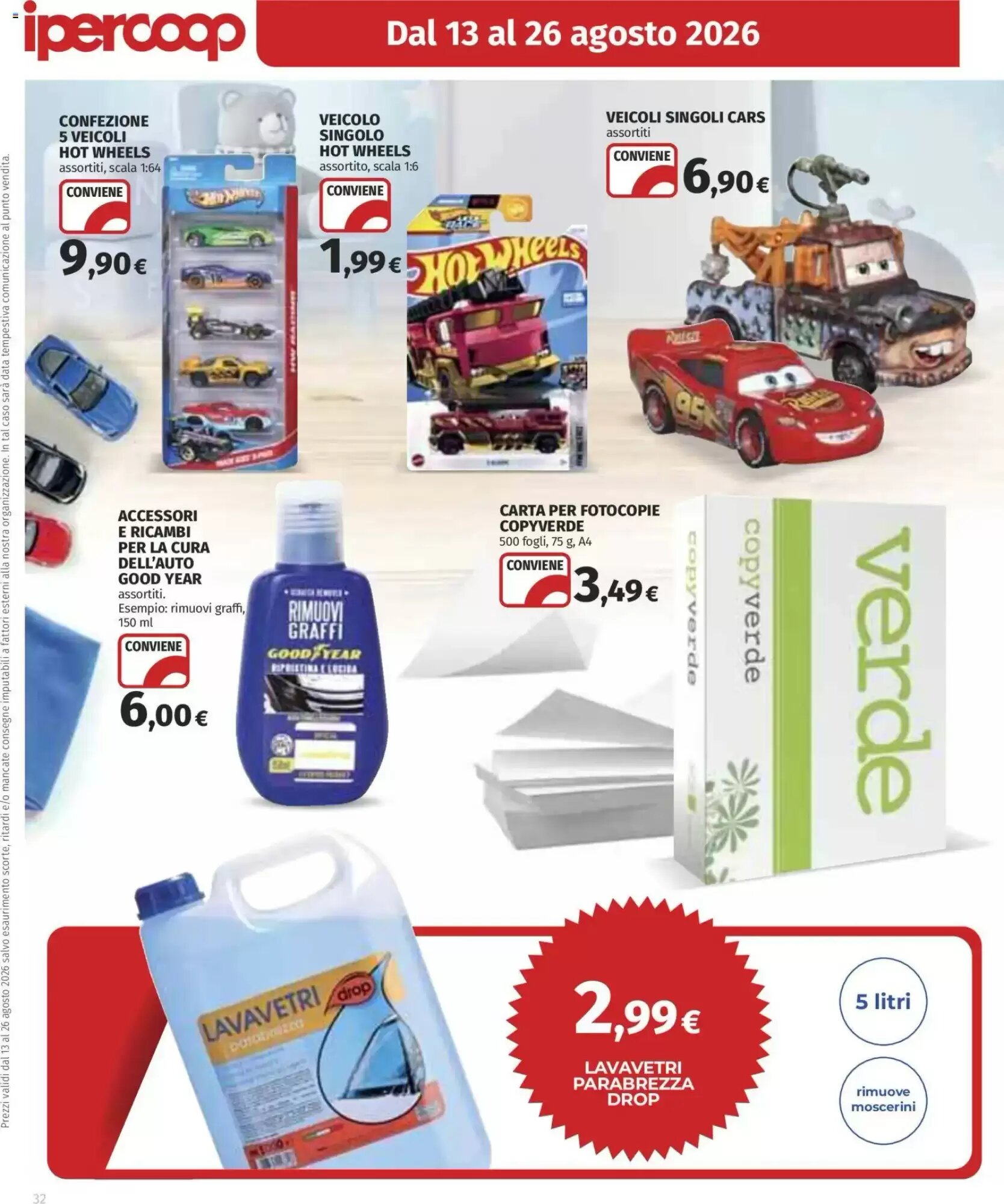 Volantino promozionale Ipercoop  valide dal 13/08/2026 - Pagina 32.