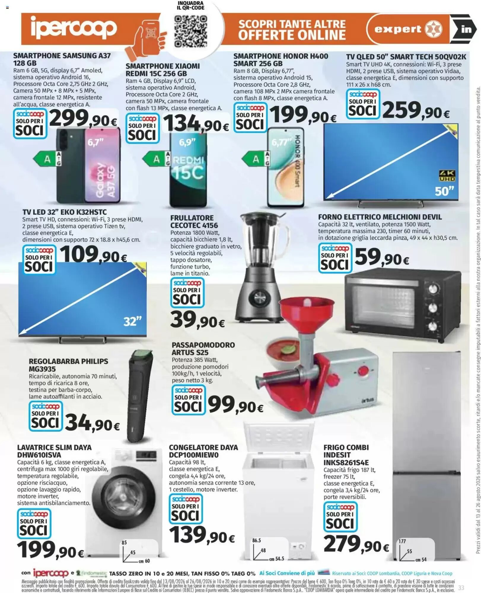 Volantino promozionale Ipercoop  valide dal 13/08/2026 - Pagina 33.