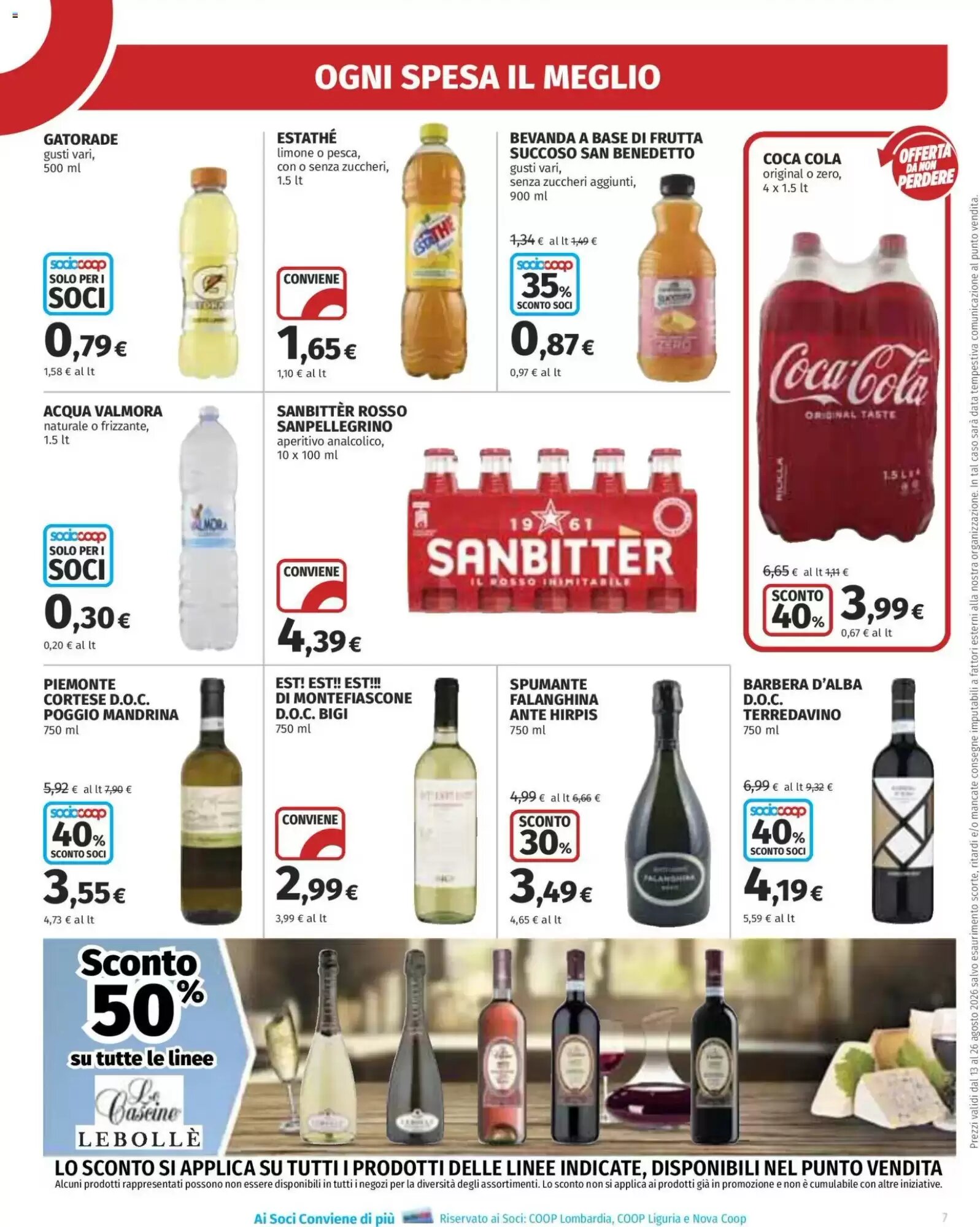 Volantino promozionale Ipercoop  valide dal 13/08/2026 - Pagina 7.