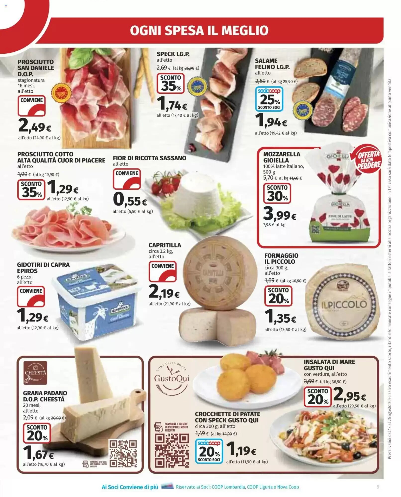 Volantino promozionale Ipercoop  valide dal 13/08/2026 - Pagina 9.