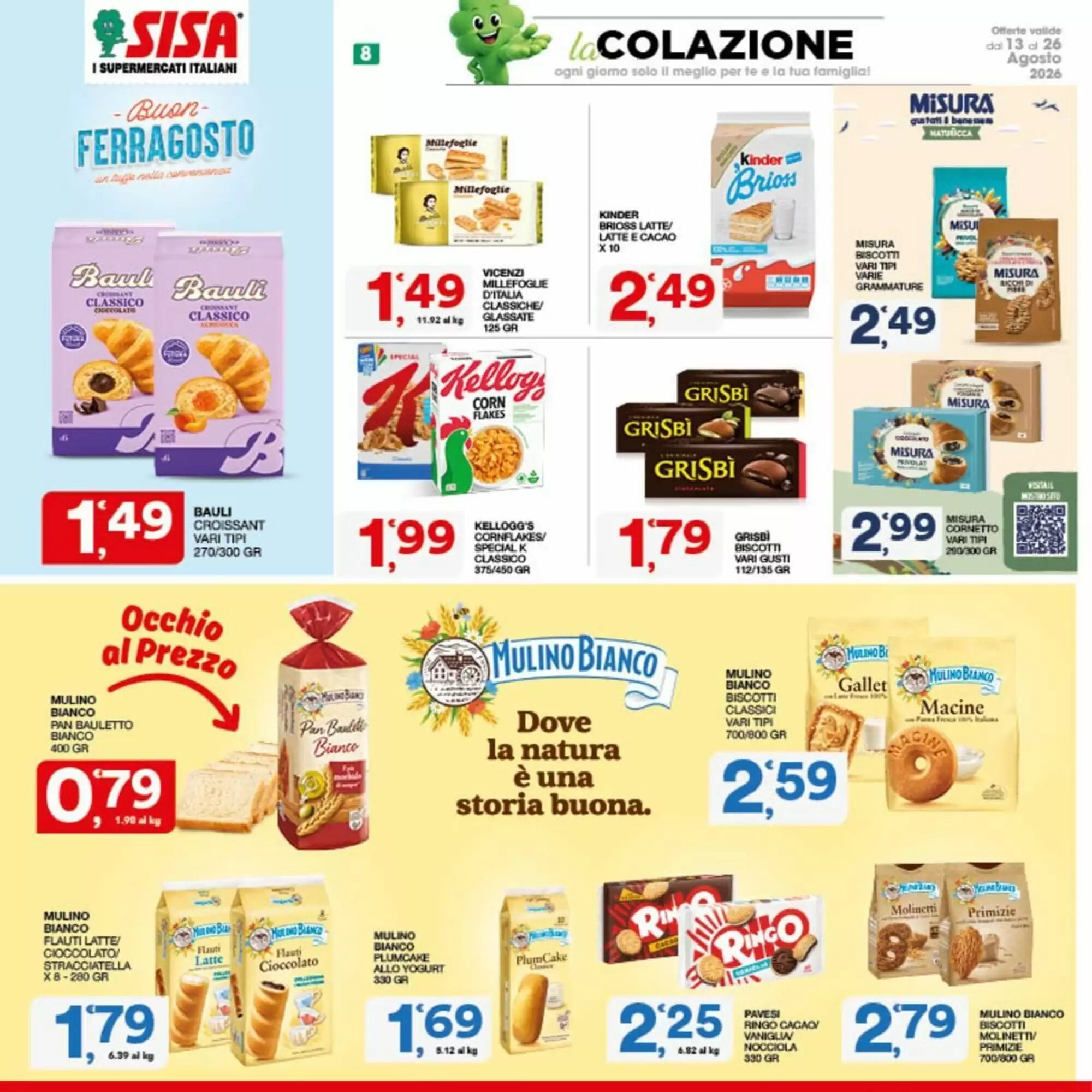 Volantino promozionale Sisa  valide dal 13/08/2026 - Pagina 8.