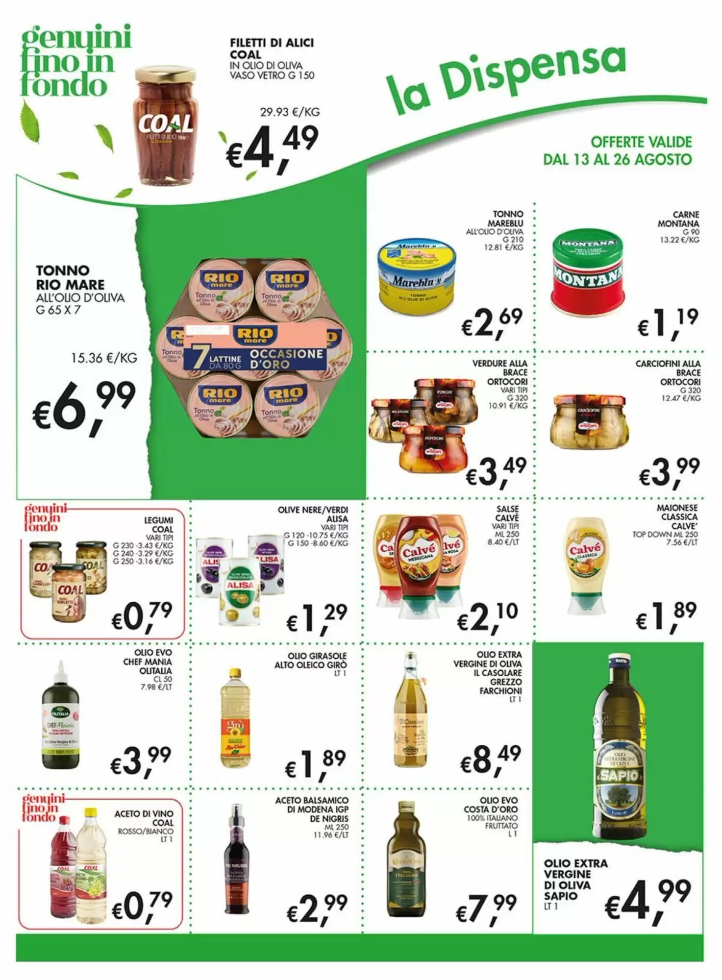 Volantino promozionale Coal  valide dal 13/08/2026 - Pagina 12.