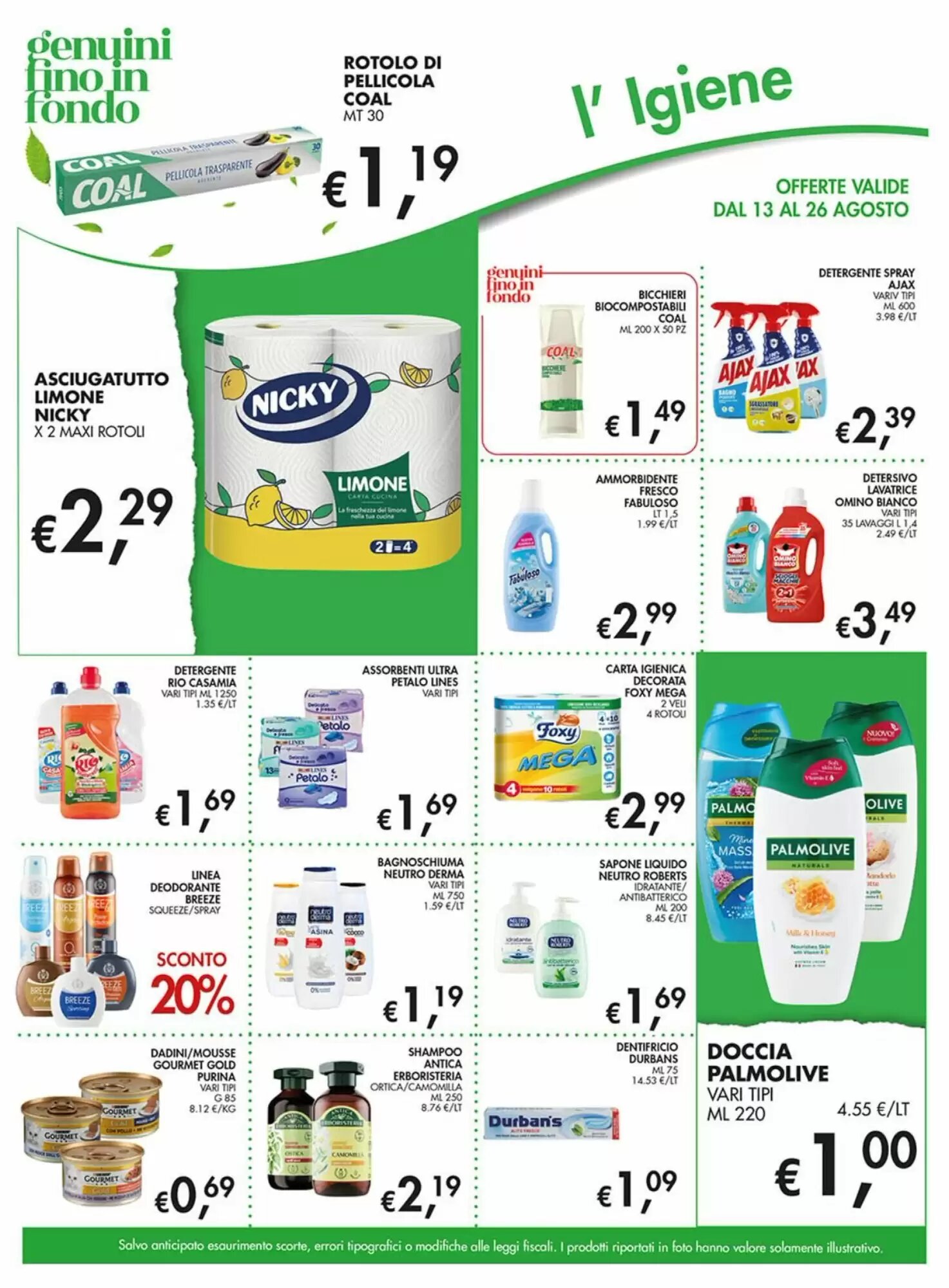 Volantino promozionale Coal  valide dal 13/08/2026 - Pagina 13.