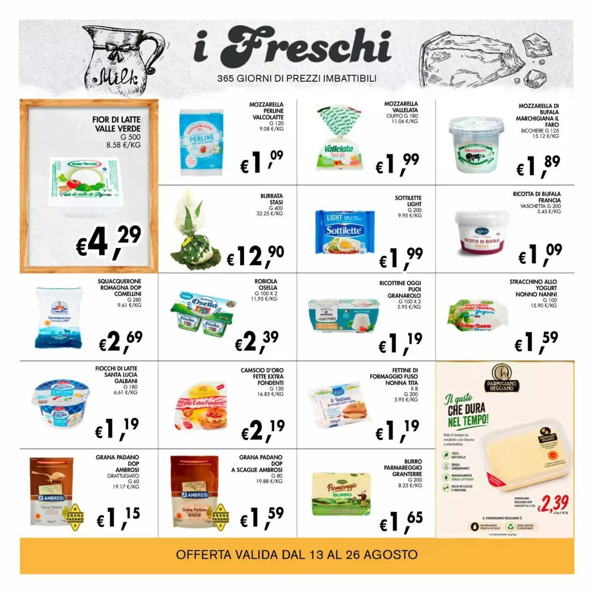 Volantino promozionale èccoMI  valide dal 13/08/2026 - Pagina 10.
