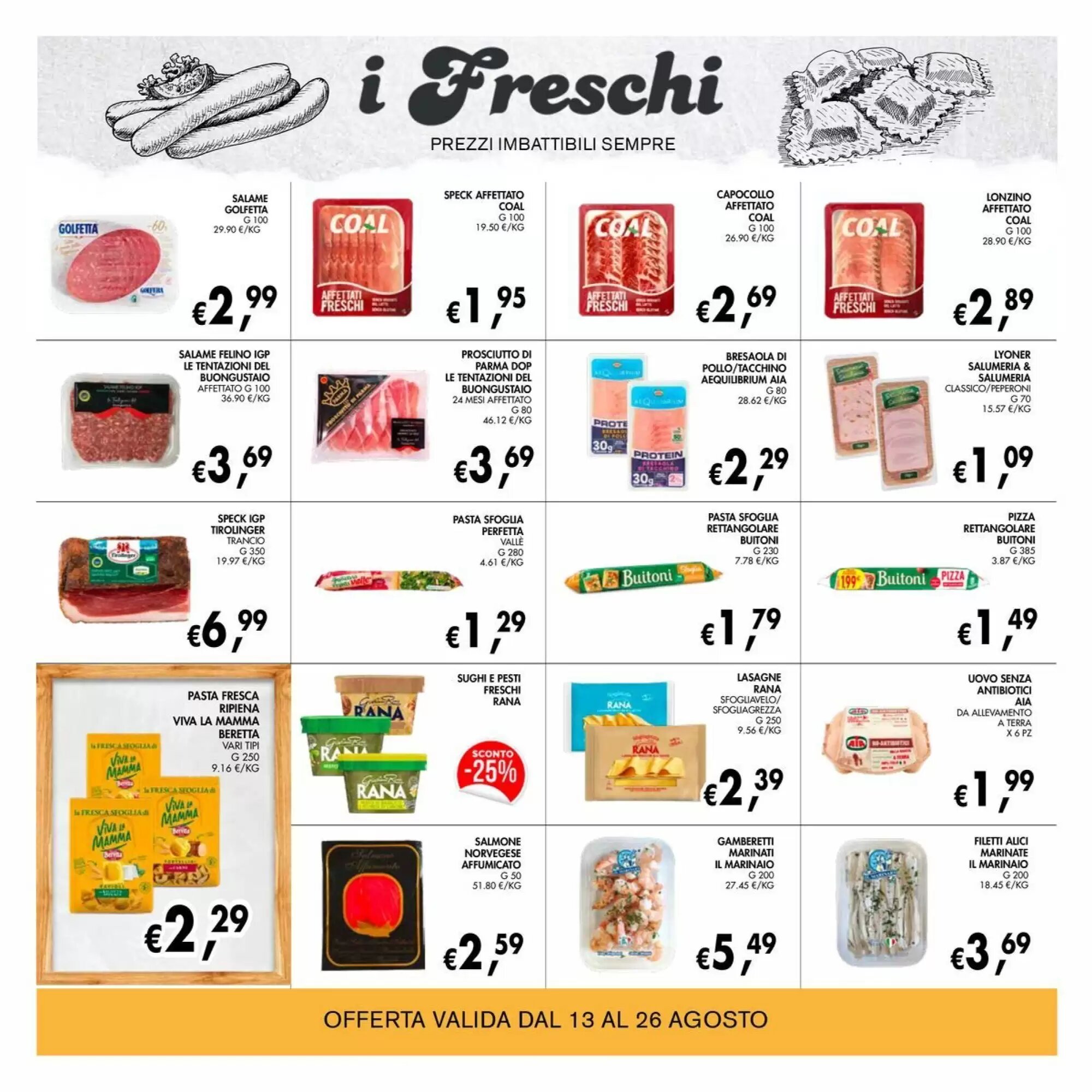 Volantino promozionale èccoMI  valide dal 13/08/2026 - Pagina 12.