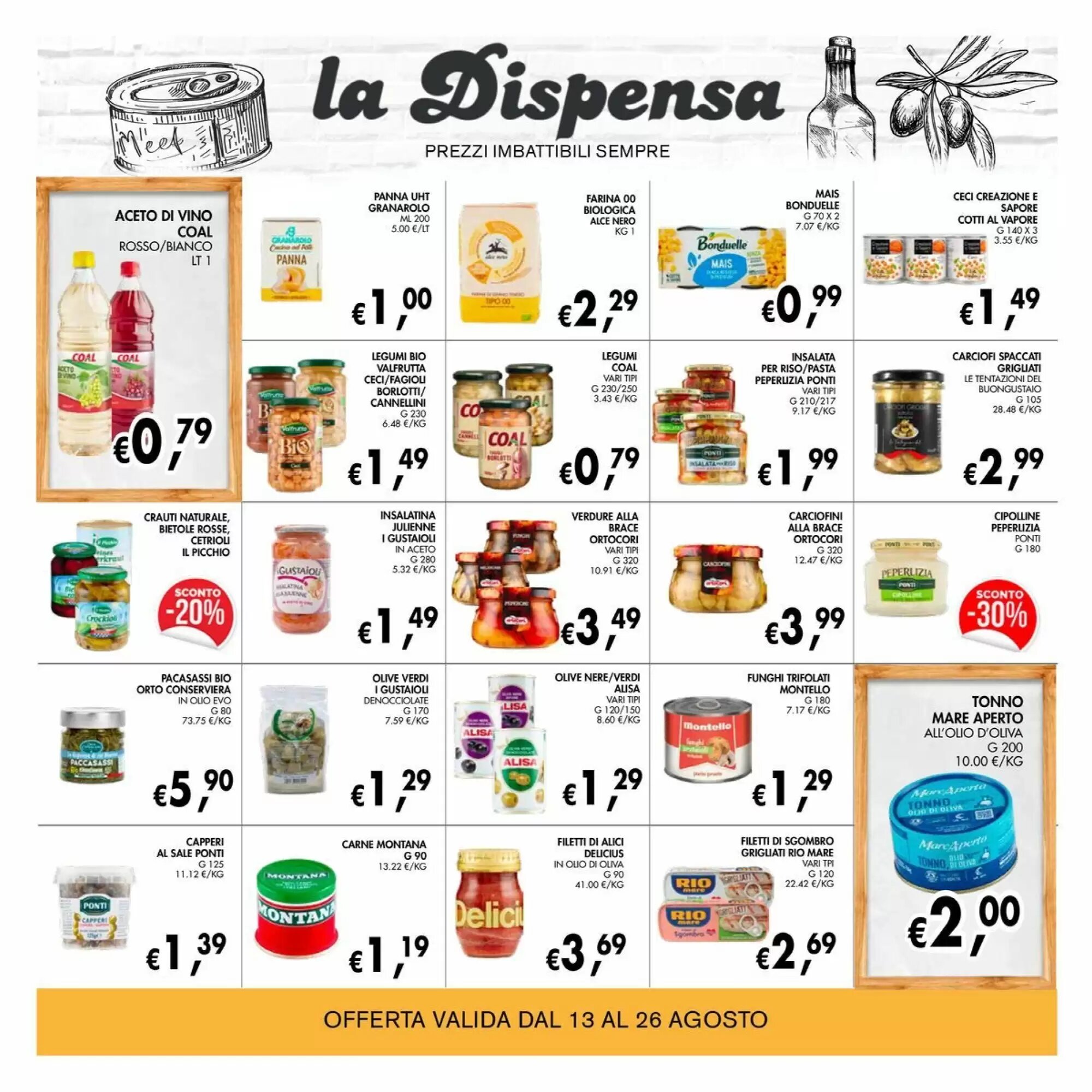 Volantino promozionale èccoMI  valide dal 13/08/2026 - Pagina 14.