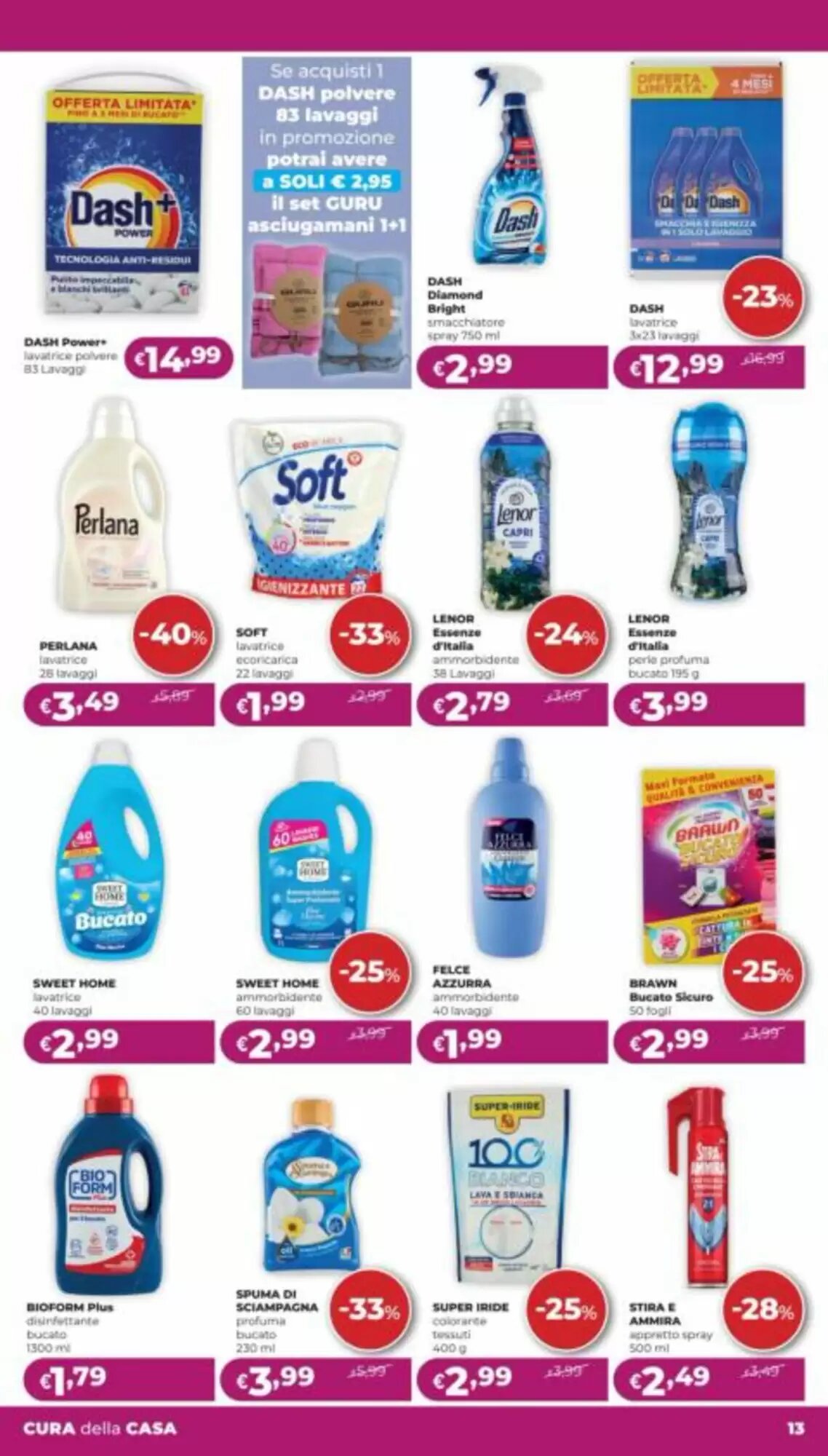Volantino promozionale La Saponeria  valide dal 13/08/2026 - Pagina 13.