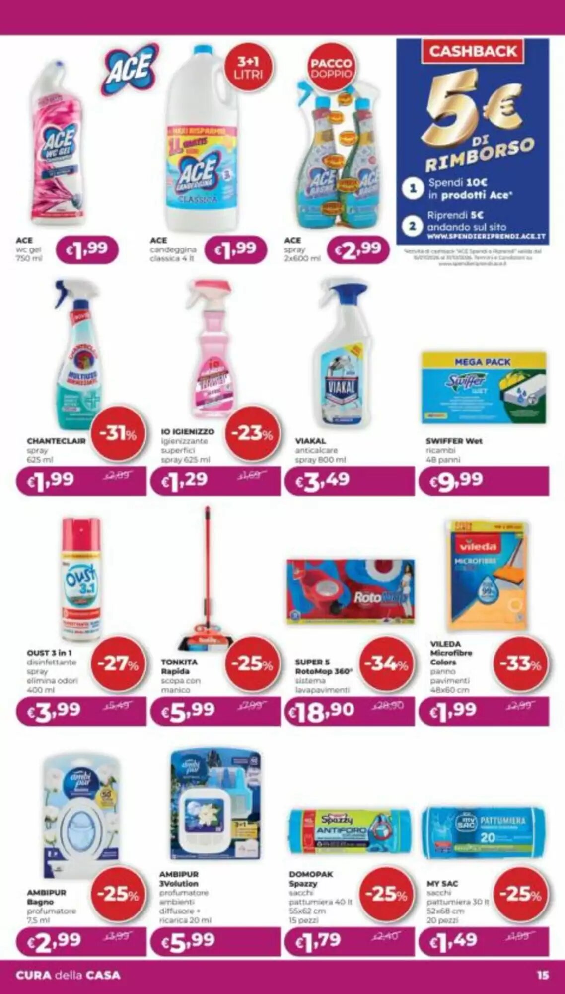 Volantino promozionale La Saponeria  valide dal 13/08/2026 - Pagina 15.
