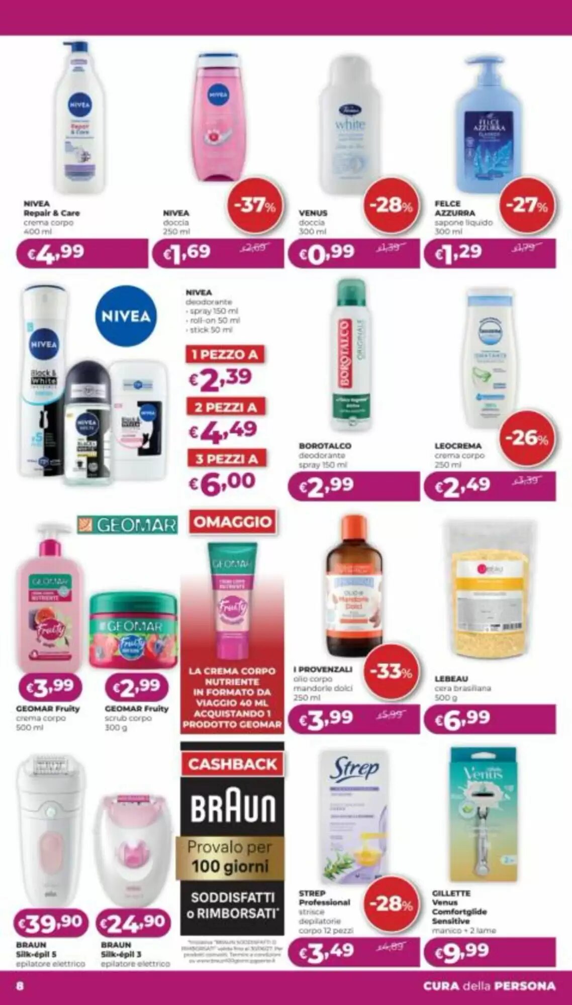 Volantino promozionale La Saponeria  valide dal 13/08/2026 - Pagina 8.