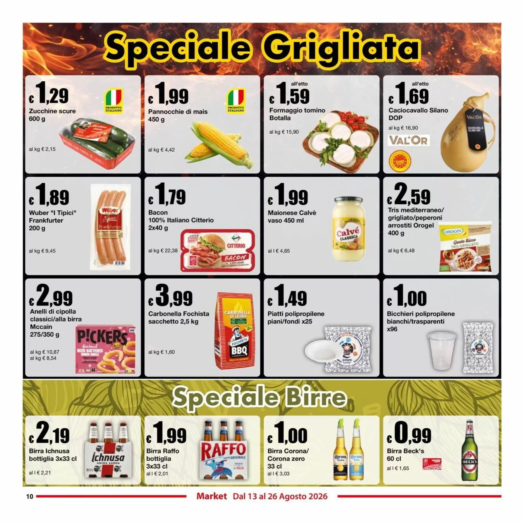 Volantino promozionale Sì con te  valide dal 13/08/2026 - Pagina 10.