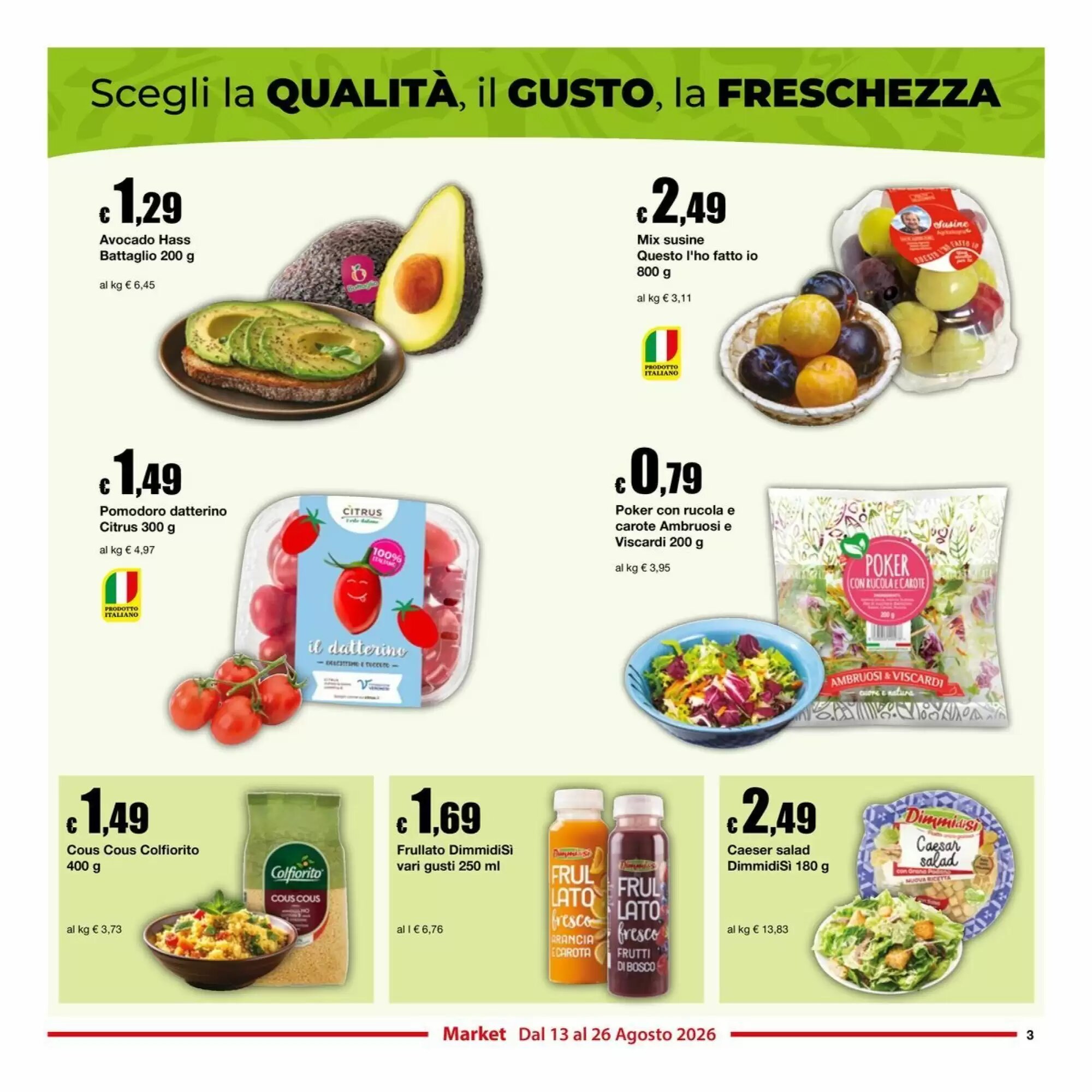 Volantino promozionale Sì con te  valide dal 13/08/2026 - Pagina 3.