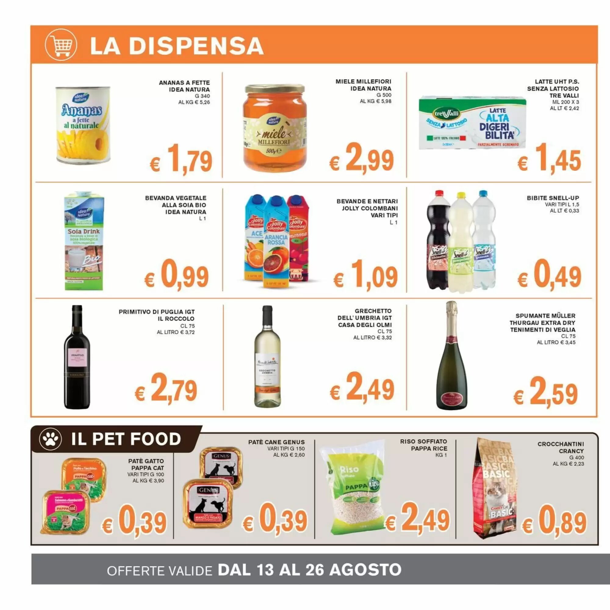 Volantino promozionale D'Italy  valide dal 13/08/2026 - Pagina 10.