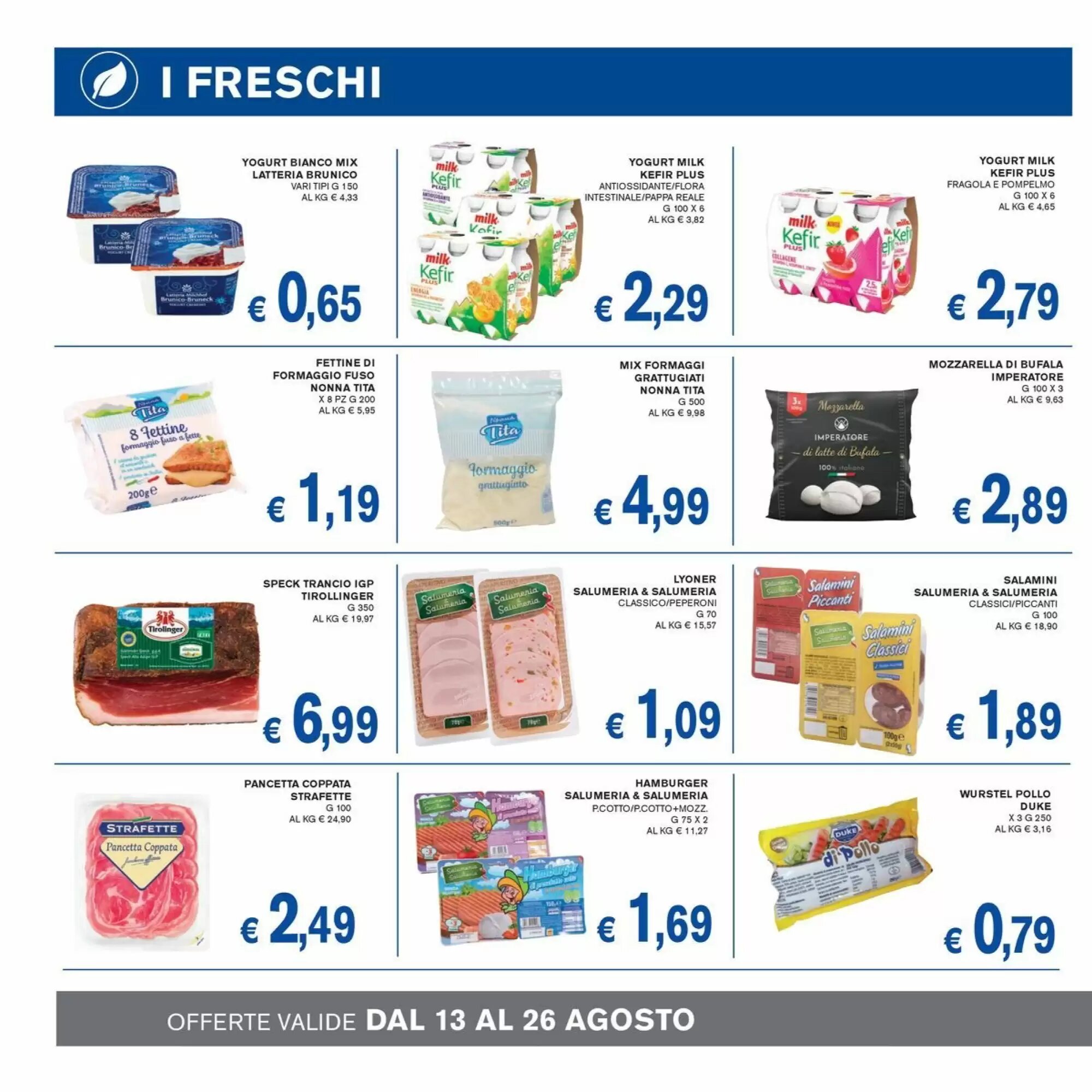 Volantino promozionale D'Italy  valide dal 13/08/2026 - Pagina 6.