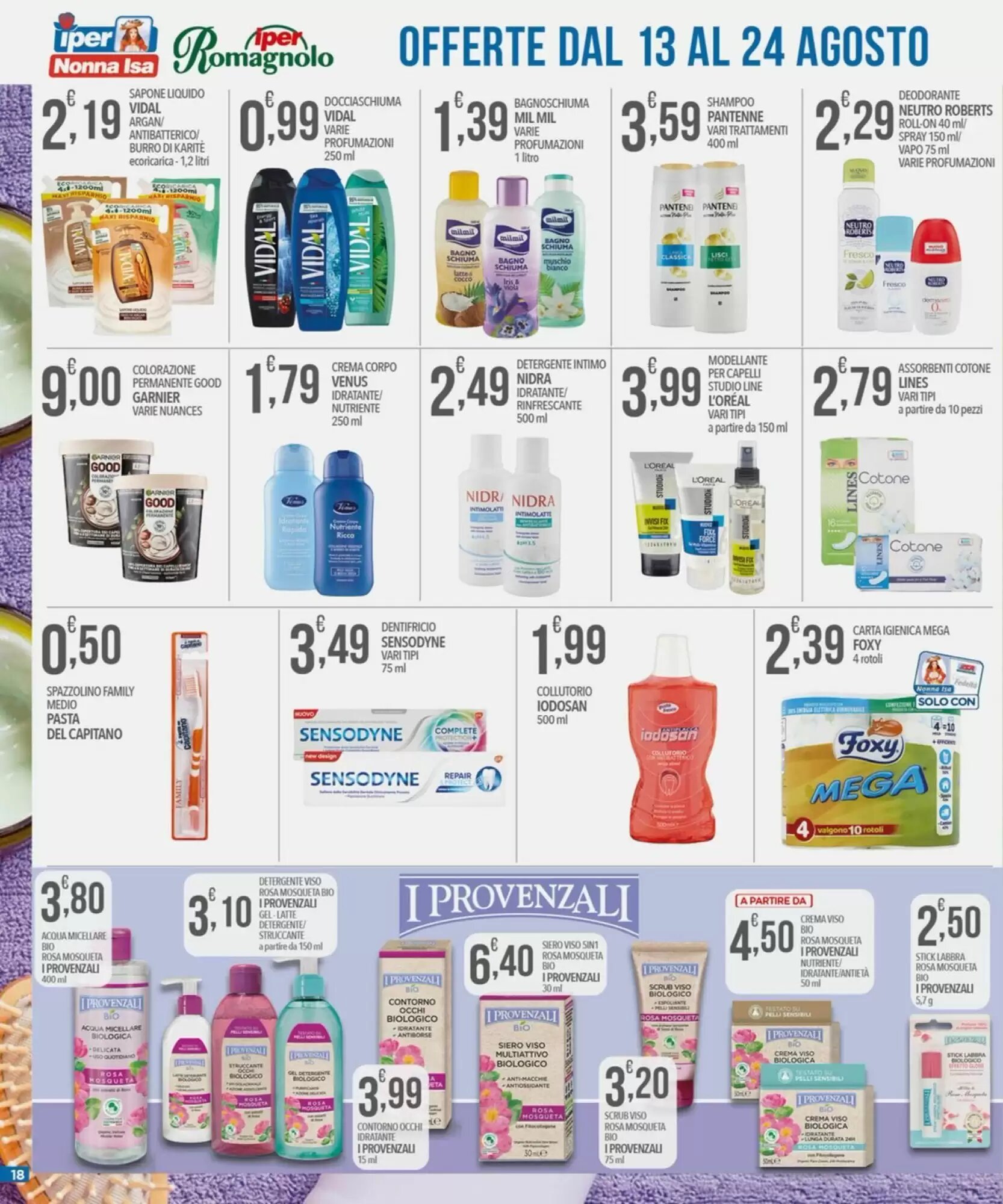 Volantino promozionale Iper Nonna Isa  valide dal 13/08/2026 - Pagina 18.