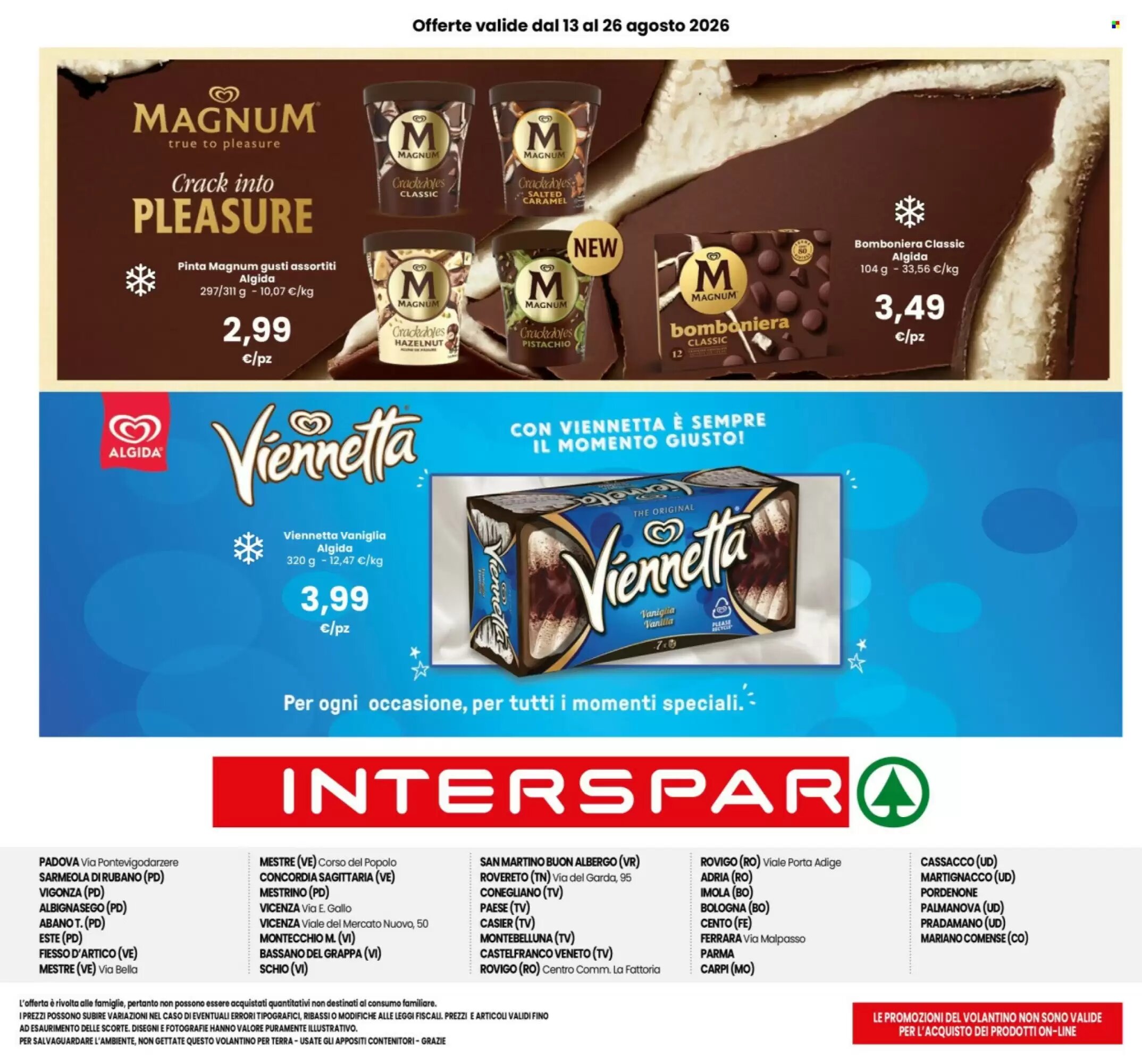 Volantino promozionale Interspar  valide dal 13/08/2026 - Pagina 4.