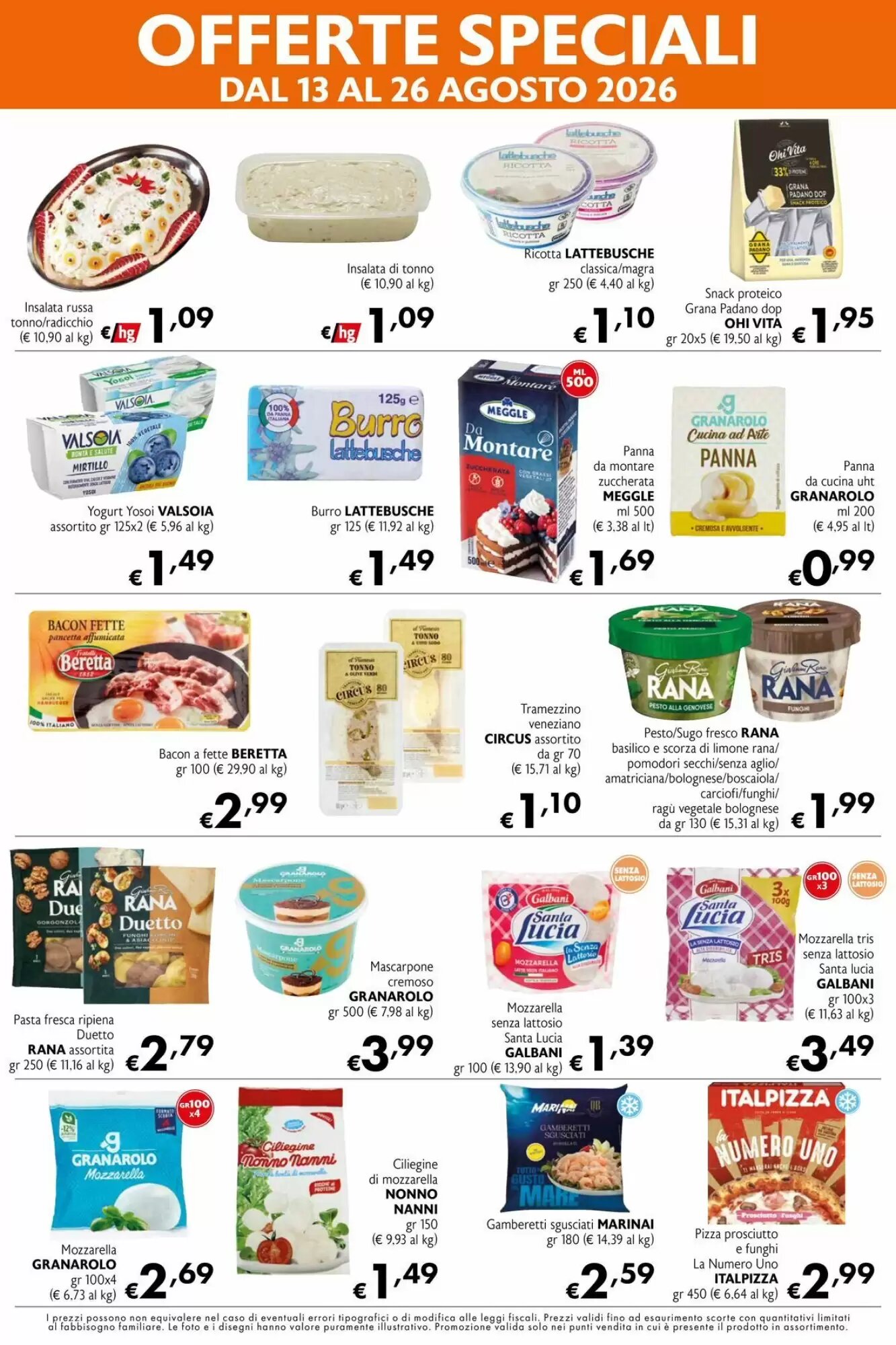 Volantino promozionale Eurospesa  valide dal 13/08/2026 - Pagina 3.