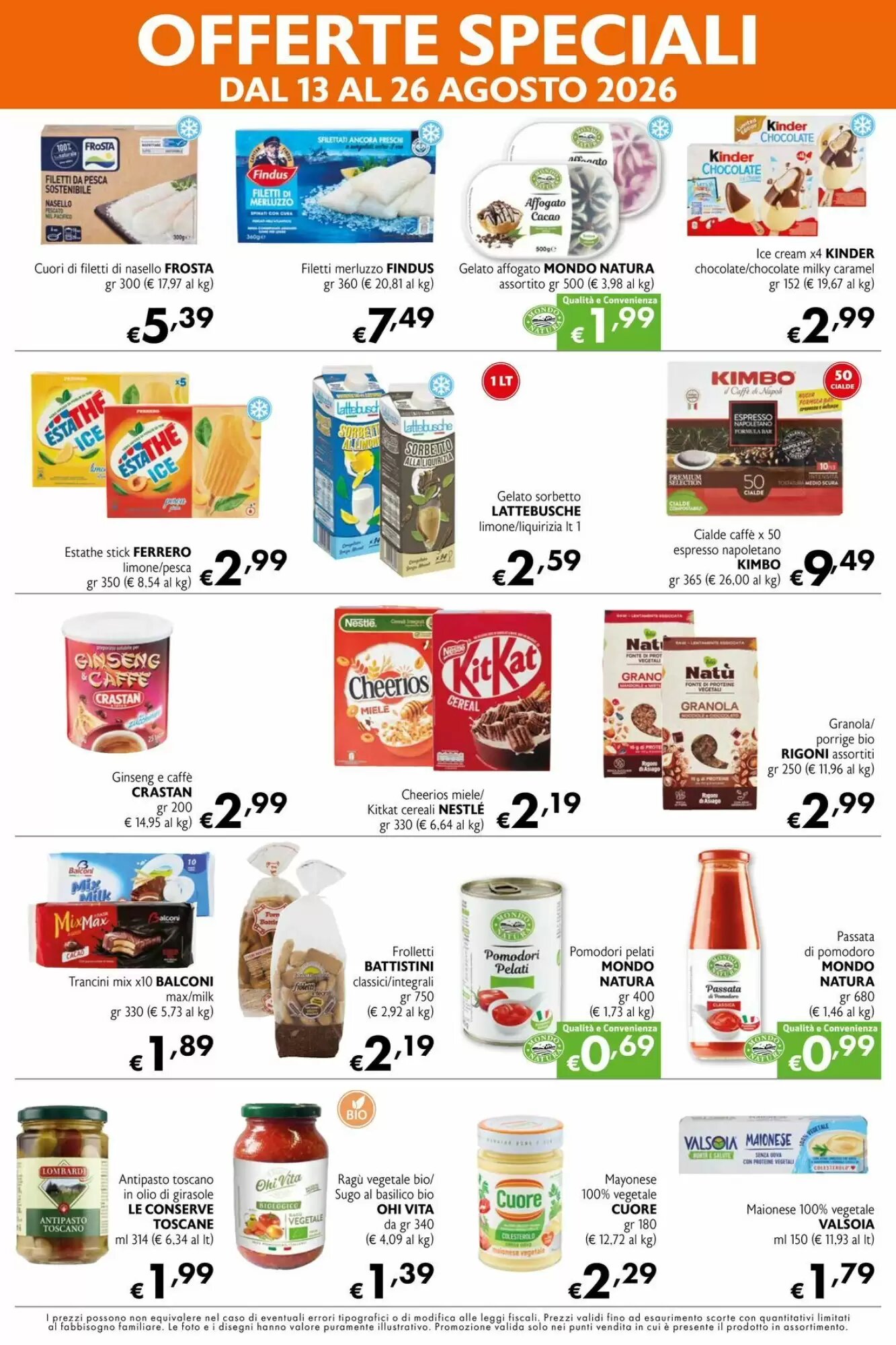 Volantino promozionale Eurospesa  valide dal 13/08/2026 - Pagina 4.