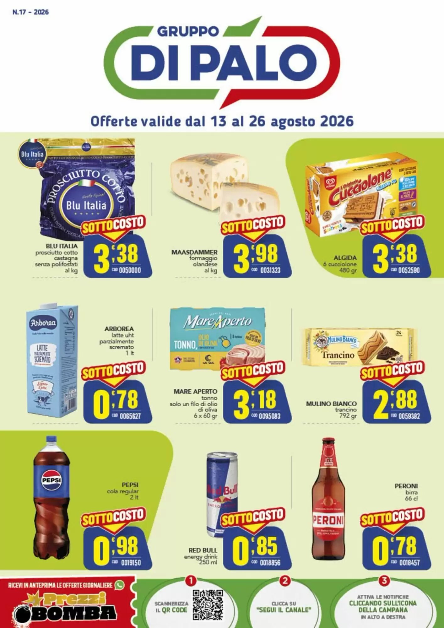 Volantino promozionale Gruppo di Palo valide dal 13/08/2026 - Pagina 1.