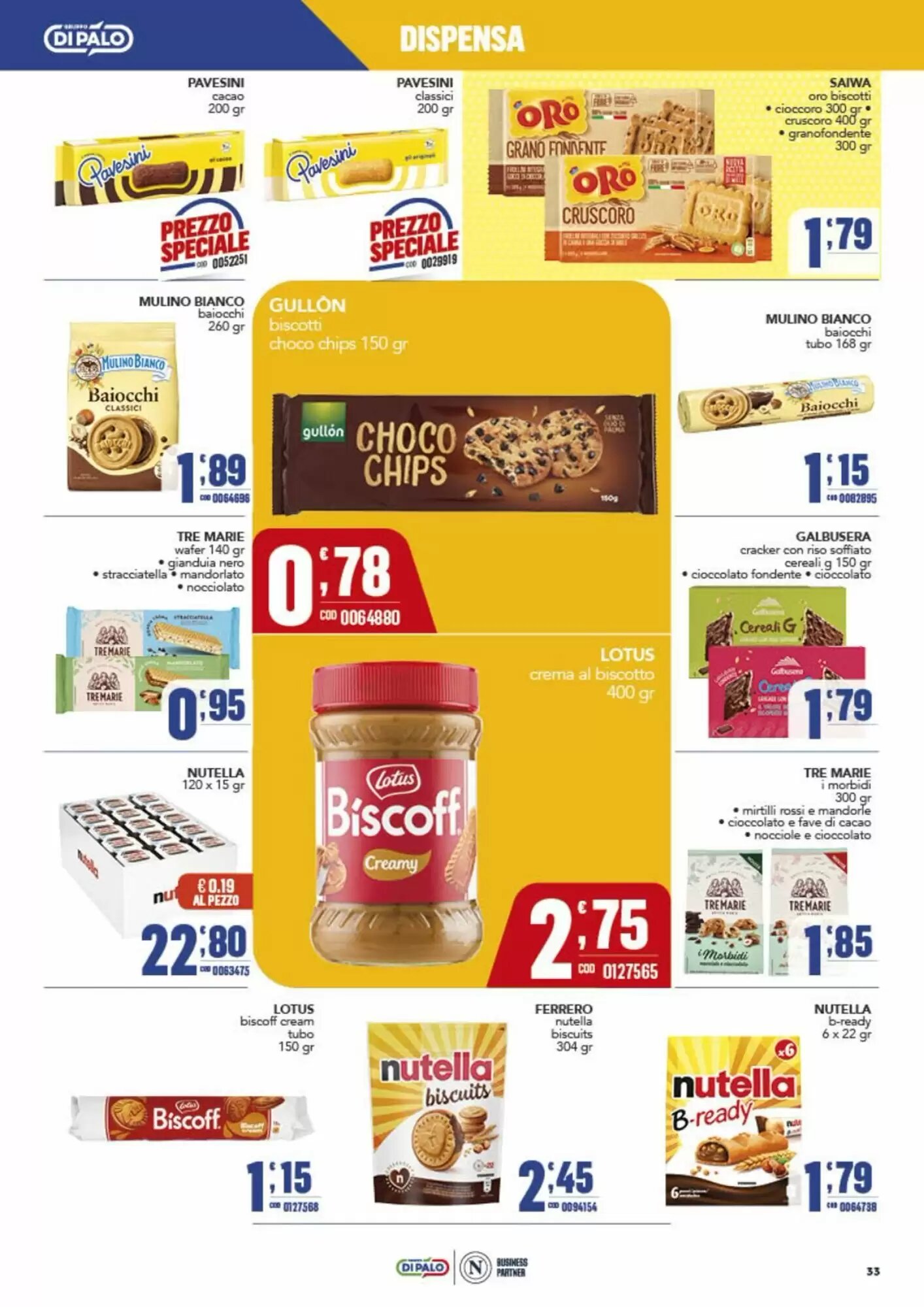Volantino promozionale Gruppo di Palo  valide dal 13/08/2026 - Pagina 33.