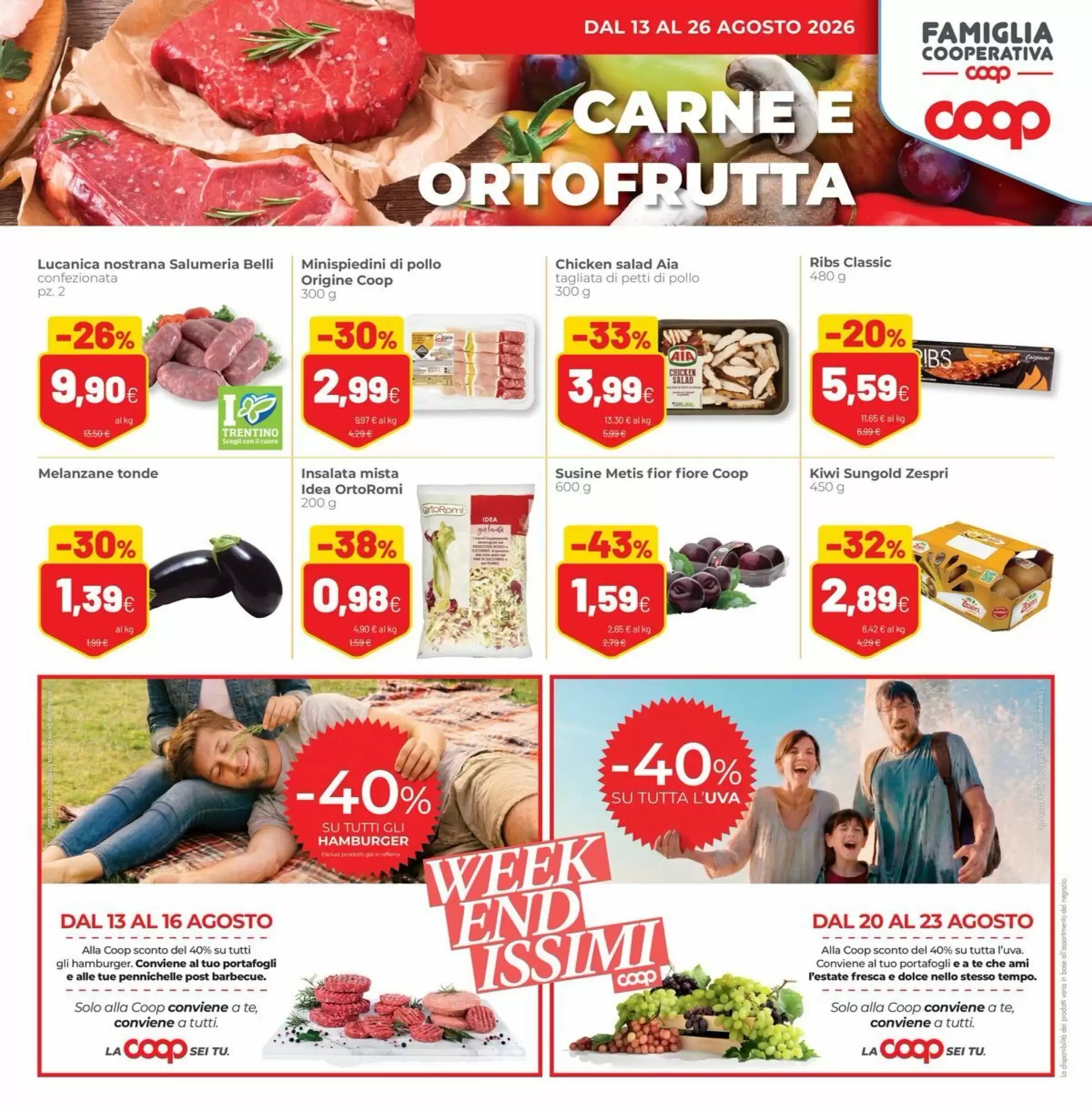 Volantino promozionale Coop  valide dal 13/08/2026 - Pagina 3.