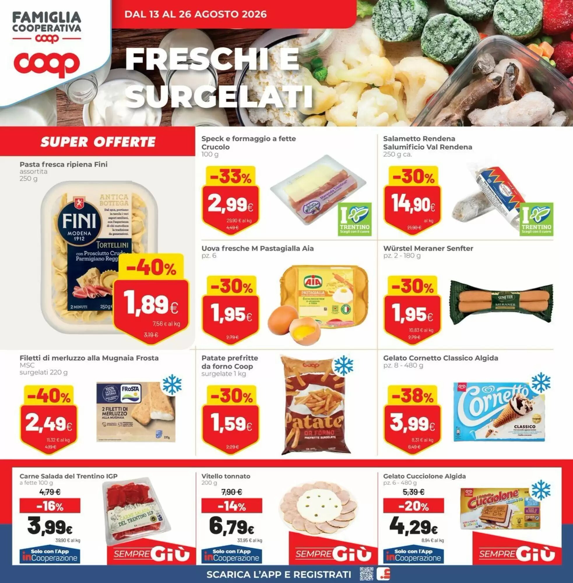 Volantino promozionale Coop  valide dal 13/08/2026 - Pagina 6.