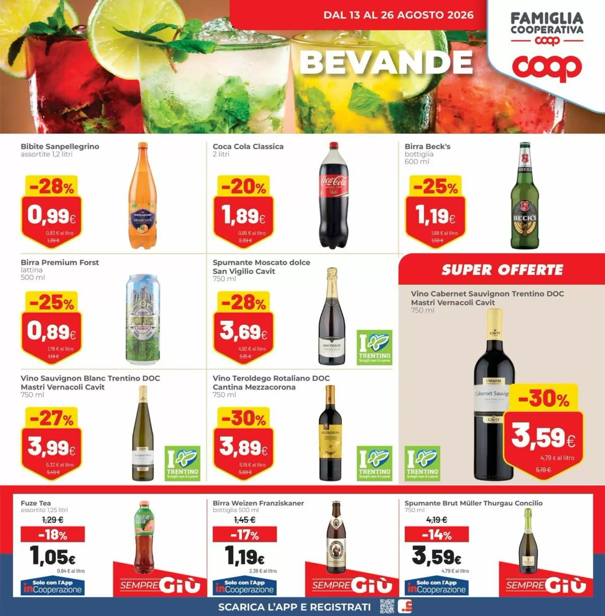 Volantino promozionale Coop  valide dal 13/08/2026 - Pagina 7.