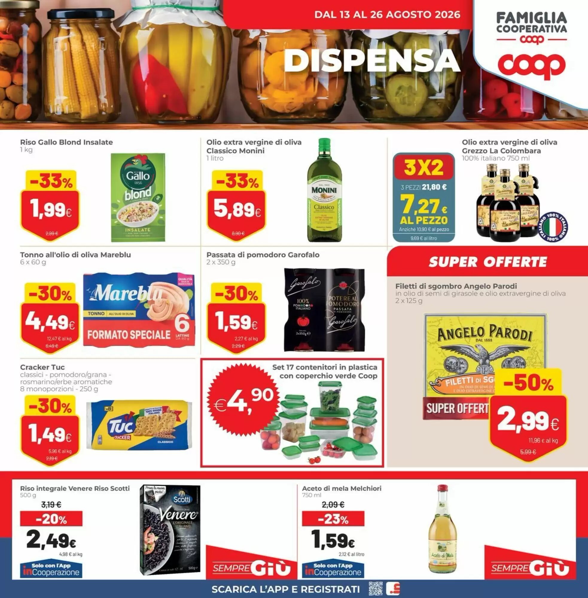 Volantino promozionale Coop  valide dal 13/08/2026 - Pagina 9.
