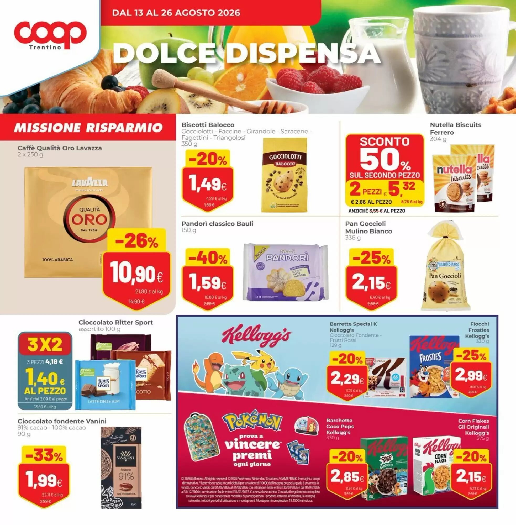 Volantino promozionale Coop Trentino  valide dal 13/08/2026 - Pagina 10.