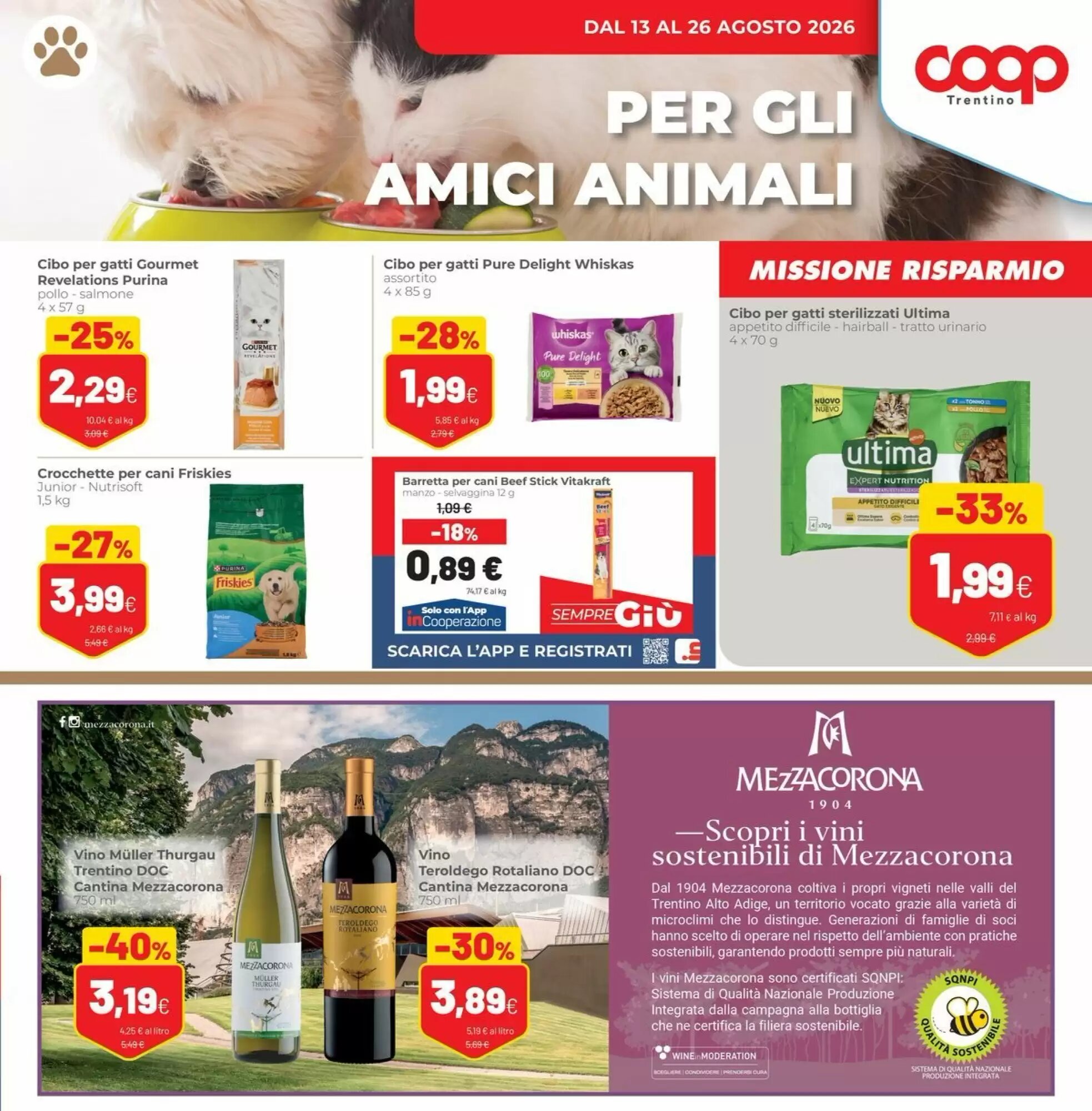 Volantino promozionale Coop Trentino  valide dal 13/08/2026 - Pagina 15.
