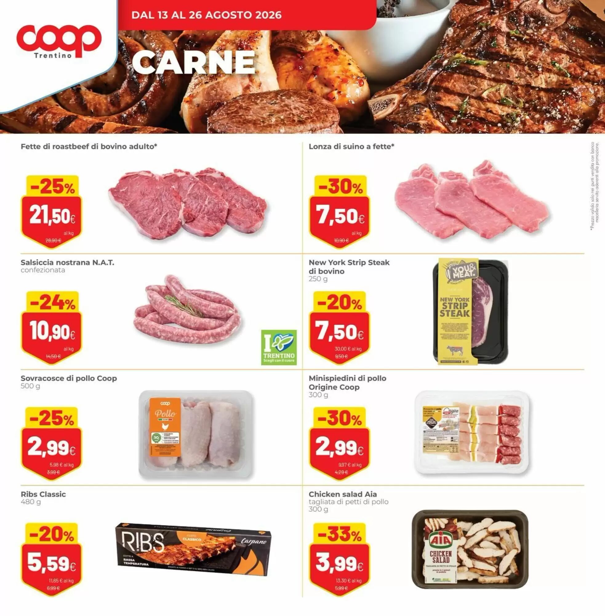 Volantino promozionale Coop Trentino  valide dal 13/08/2026 - Pagina 4.