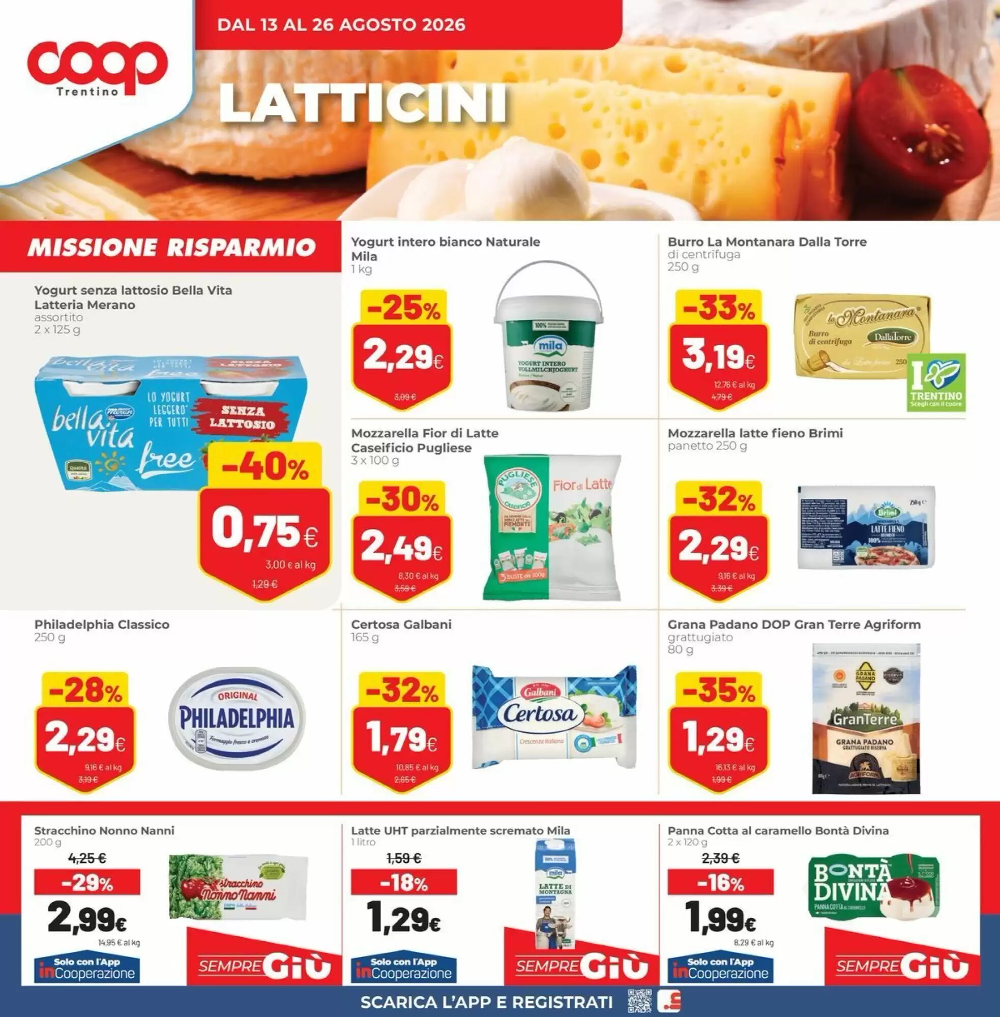 Volantino promozionale Coop Trentino  valide dal 13/08/2026 - Pagina 8.