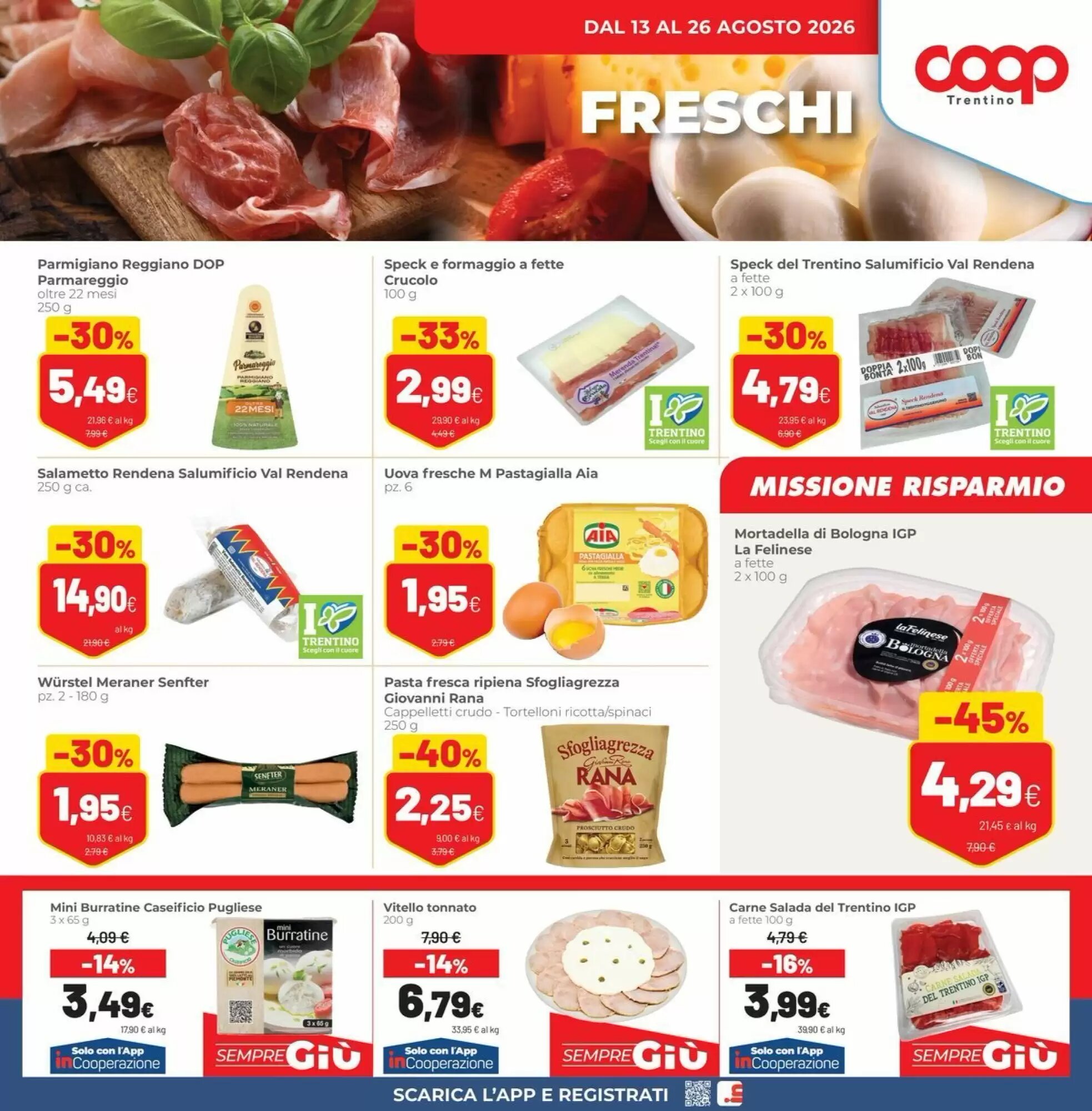 Volantino promozionale Coop Trentino  valide dal 13/08/2026 - Pagina 9.