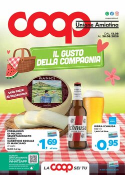 Volantino promozionale Coop  valide dal 13/08/2026