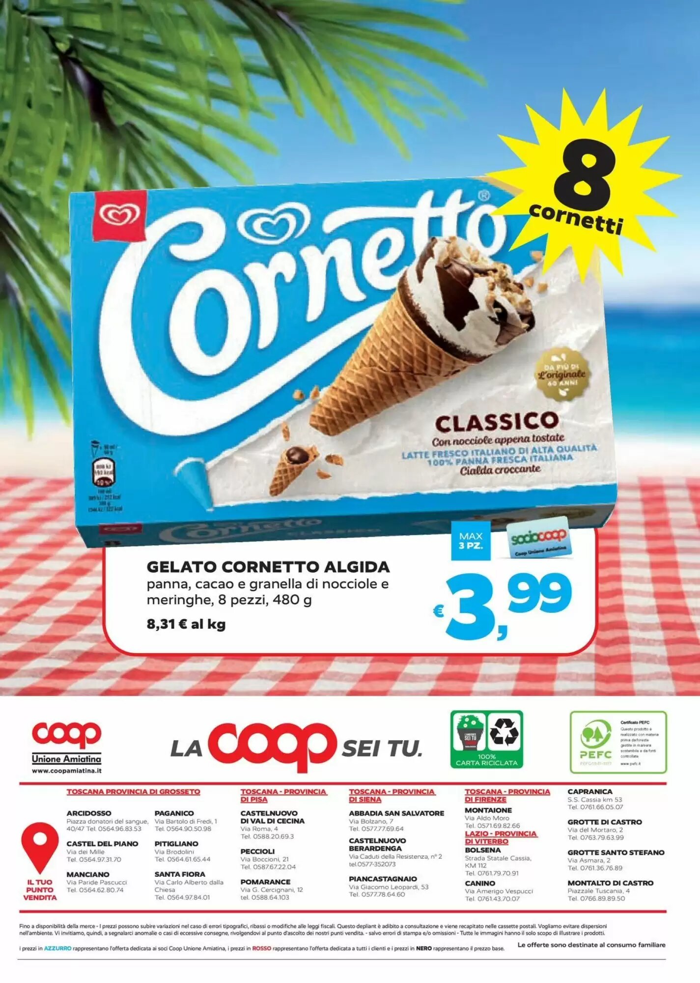 Volantino promozionale Coop  valide dal 13/08/2026 - Pagina 8.