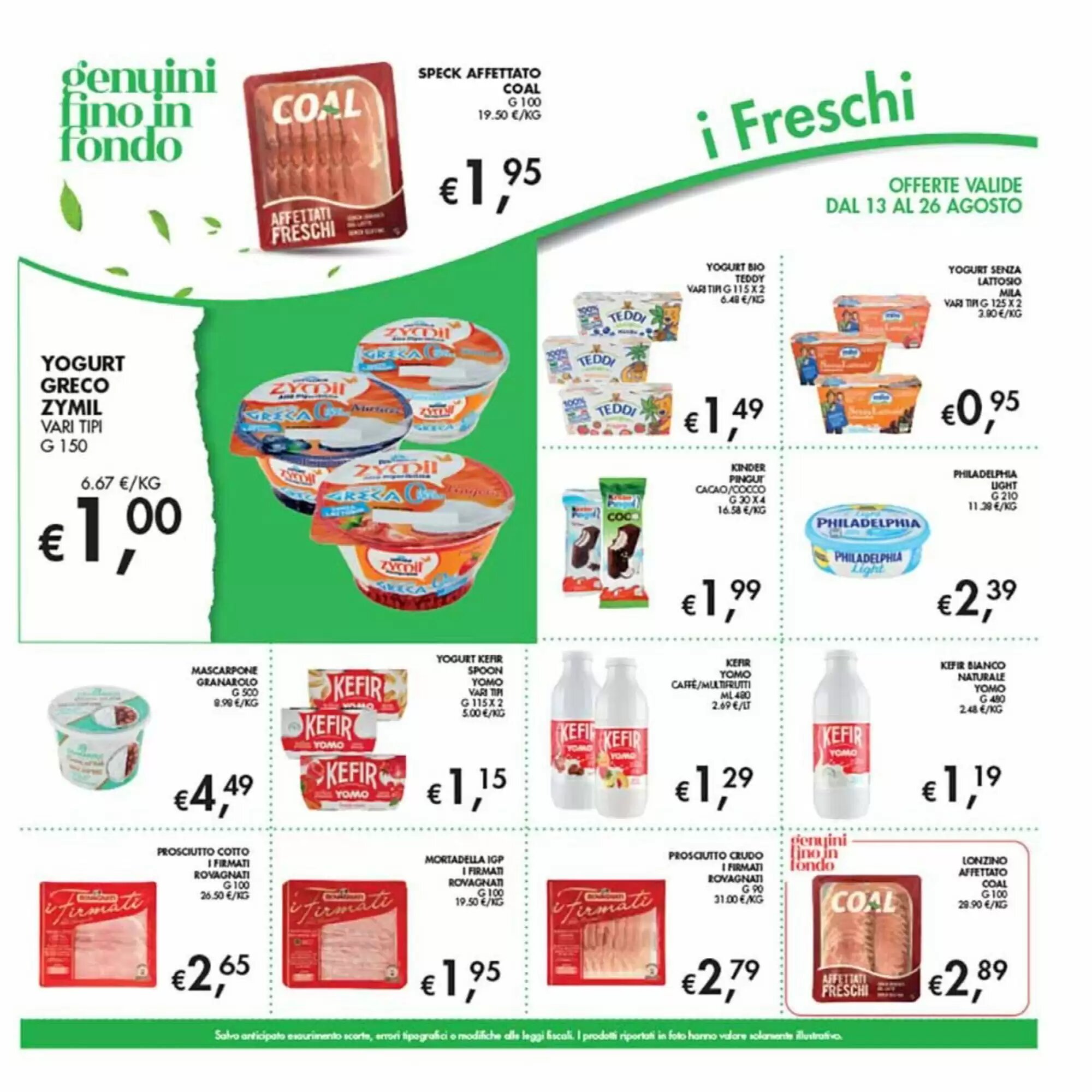 Volantino promozionale Coal  valide dal 13/08/2026 - Pagina 13.