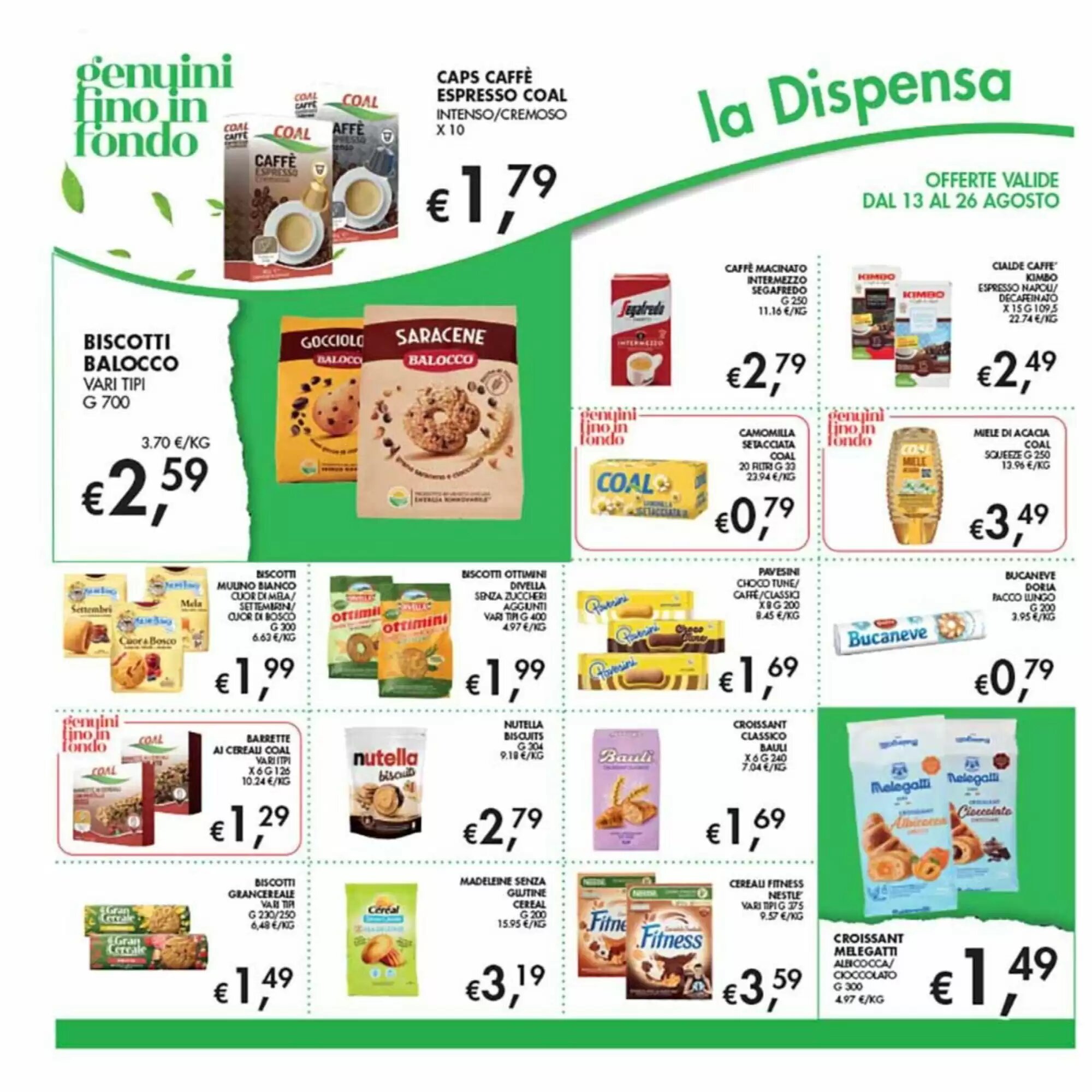 Volantino promozionale Coal  valide dal 13/08/2026 - Pagina 20.