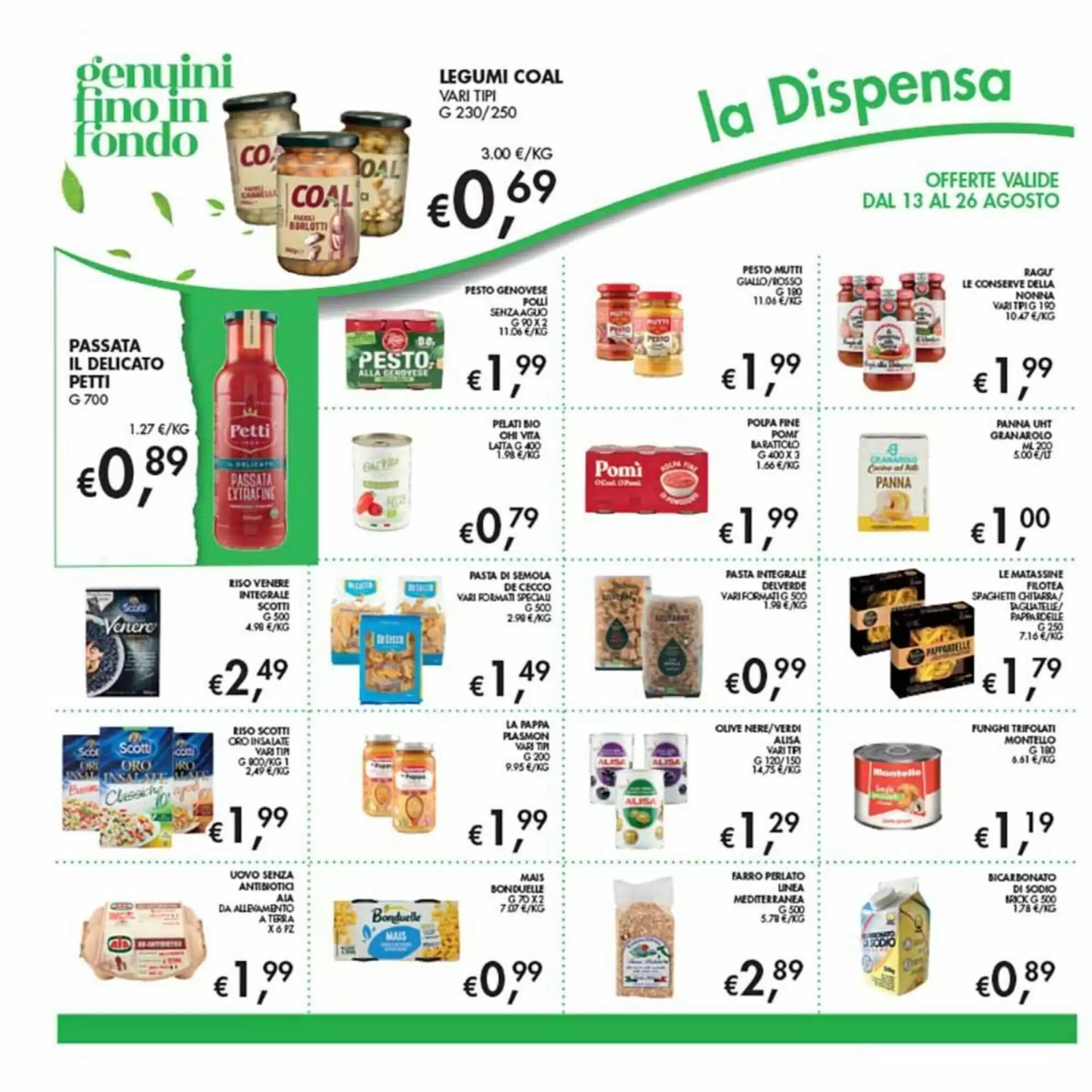 Volantino promozionale Coal  valide dal 13/08/2026 - Pagina 22.