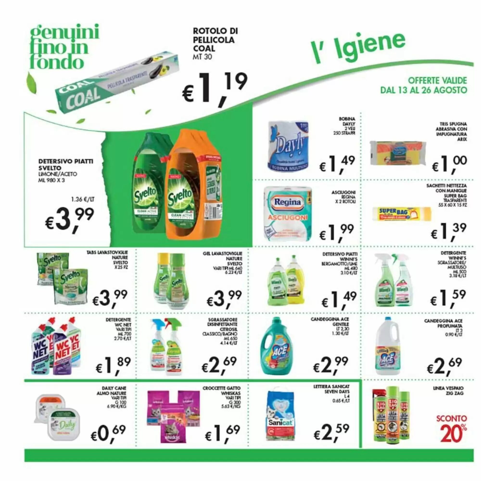 Volantino promozionale Coal  valide dal 13/08/2026 - Pagina 24.