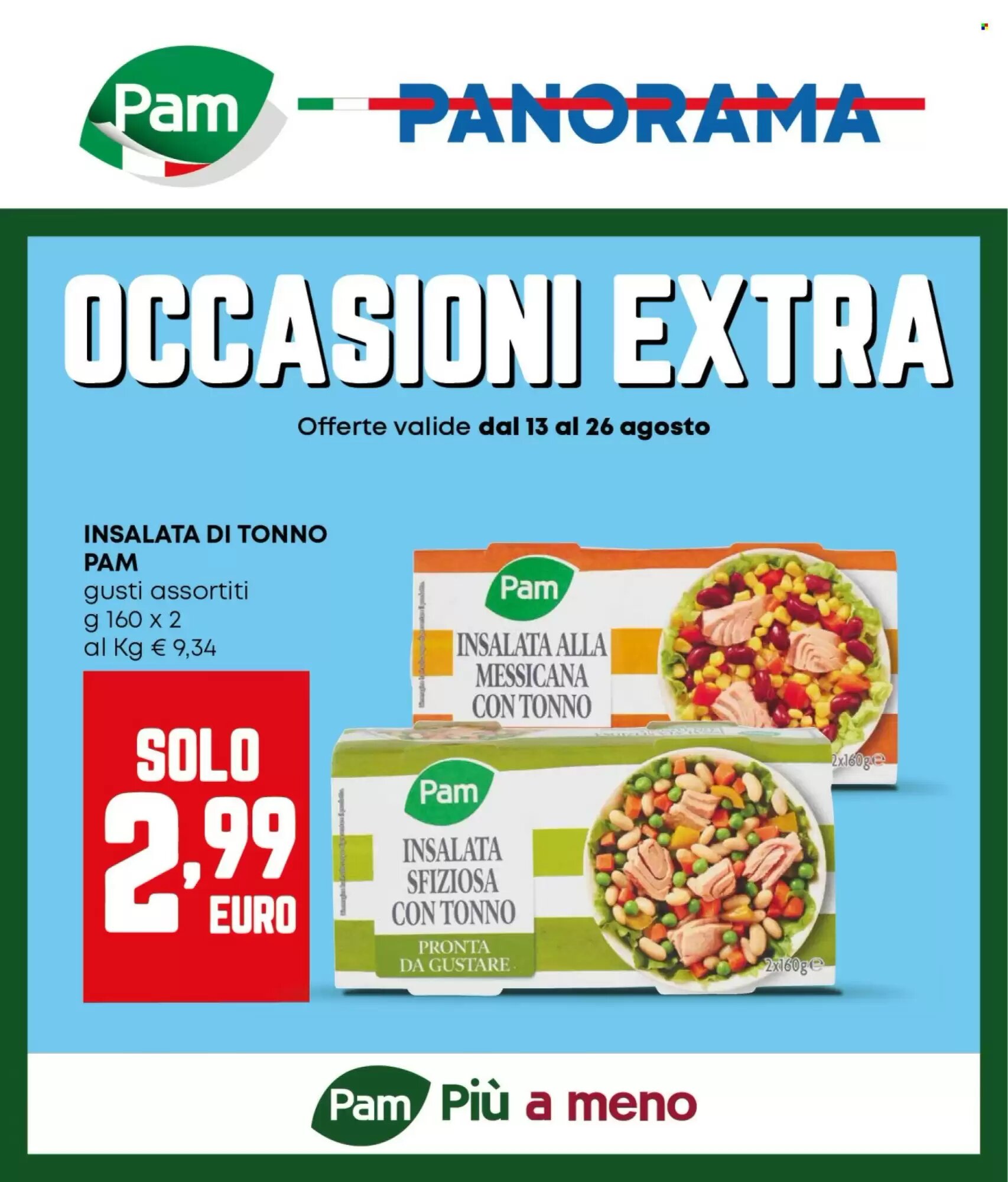 Volantino promozionale Panorama valide dal 13/08/2026 - Pagina 1.