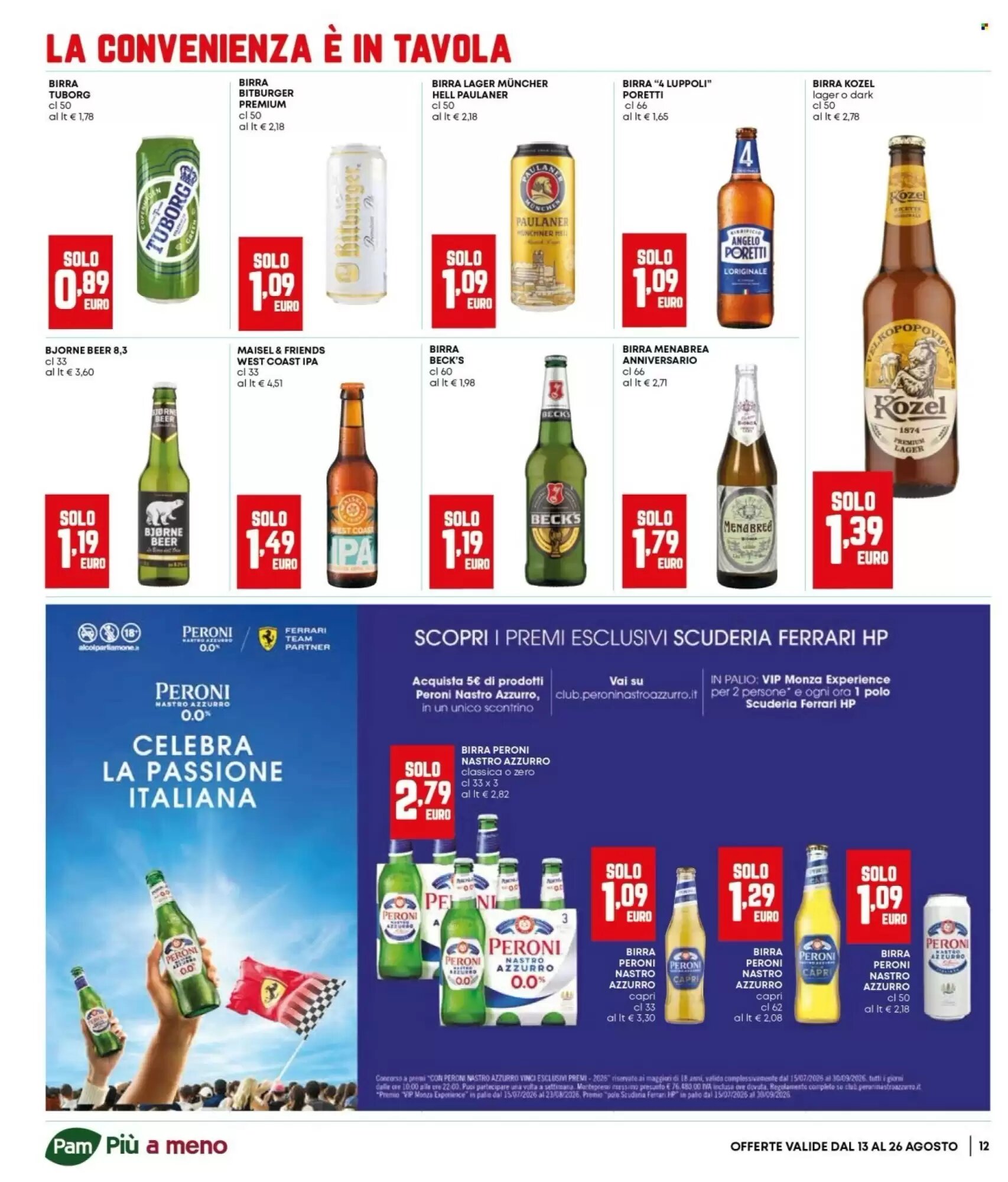 Volantino promozionale Panorama  valide dal 13/08/2026 - Pagina 12.