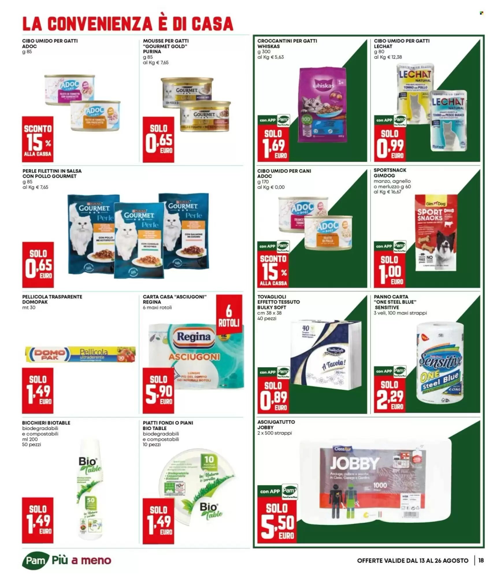 Volantino promozionale Panorama  valide dal 13/08/2026 - Pagina 18.